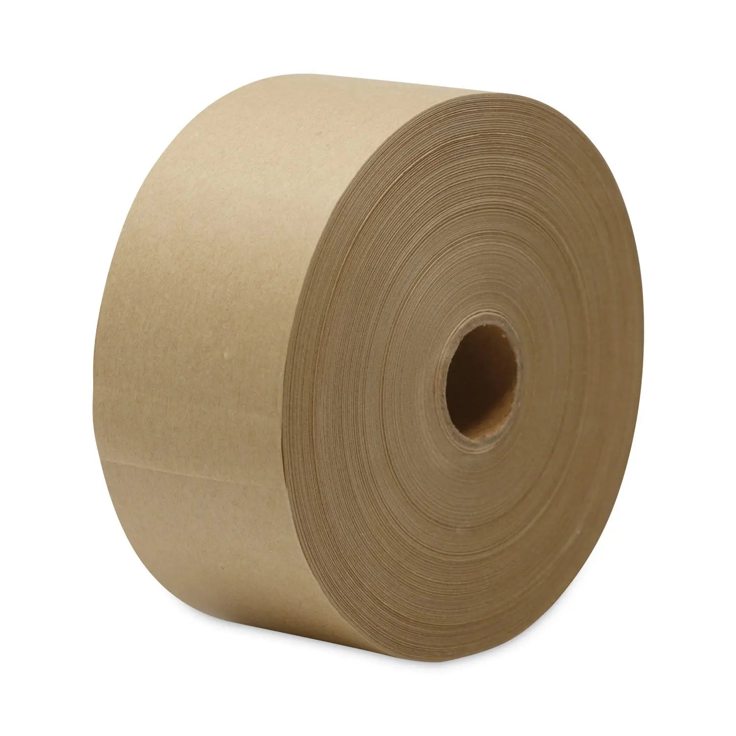 General Supply Gummed Kraft Sealing Tape, 3" Core, 3" X 600 Ft, Brown, 10/carton