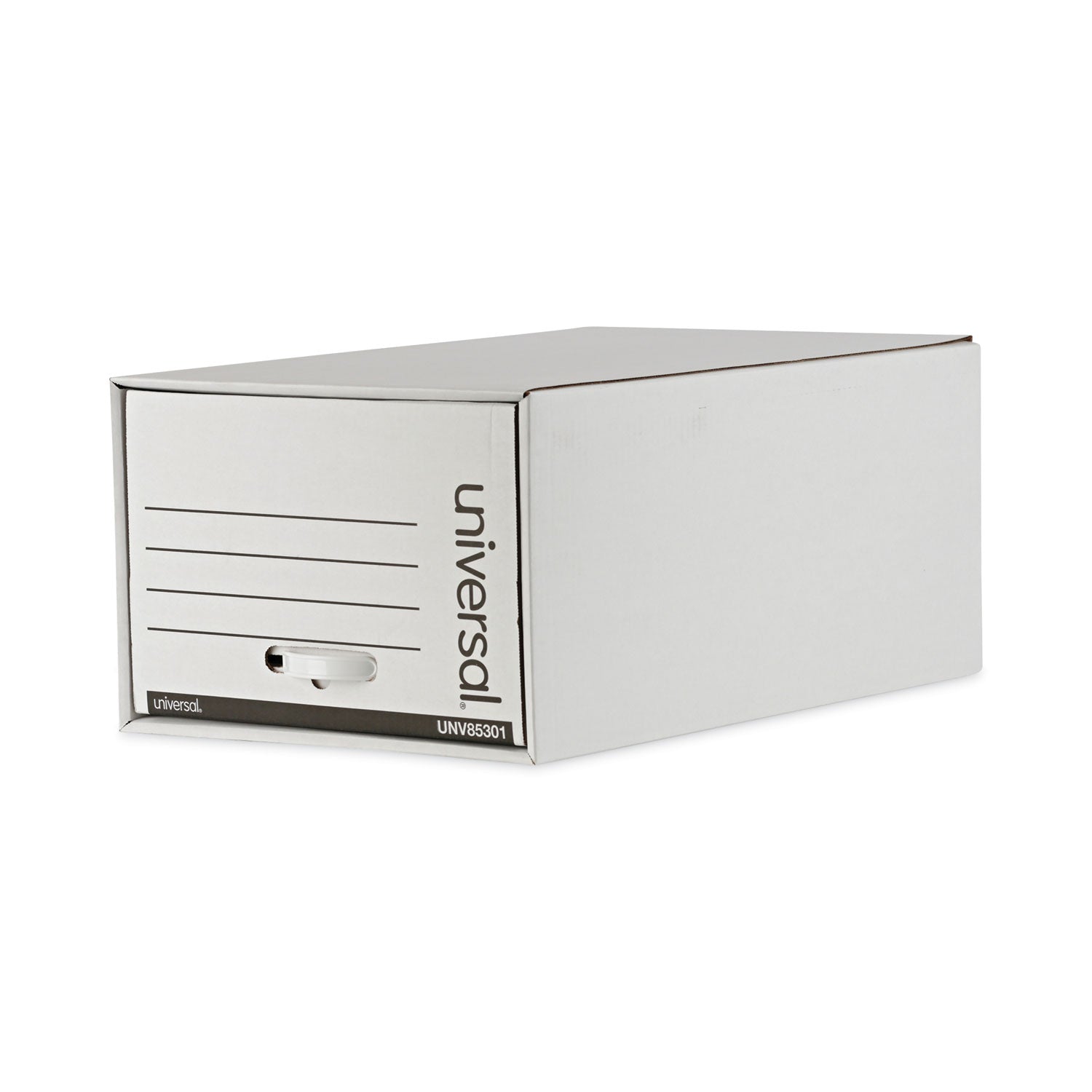 Heavy-Duty Storage Drawers | Legal, White, 6/Ct