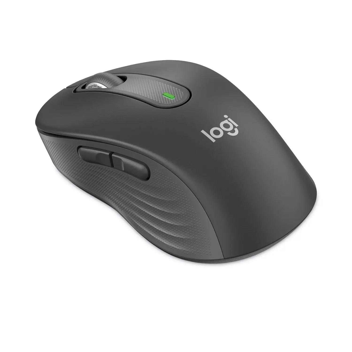 Logitech® Signature M650 for Business Wireless Mouse, Large, 2.4 GHz Frequency, 33 ft Wireless Range, Right Hand Use, Graphite