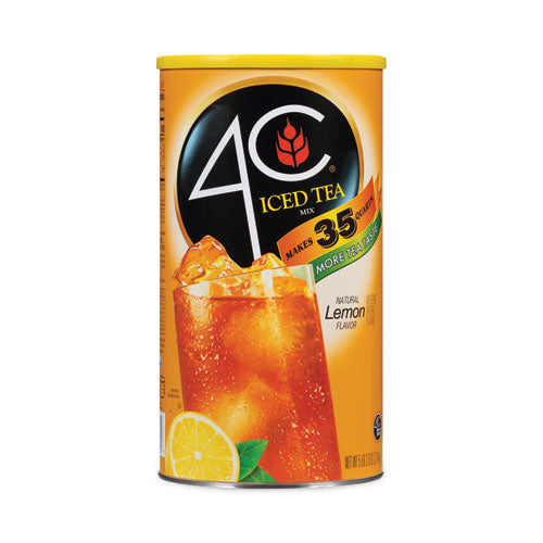 4C® Iced Tea Mix, Lemon, 5.59 lb Tub - Bloom Skins
