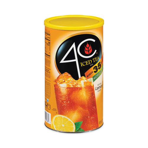 4C® Iced Tea Mix, Lemon, 5.59 lb Tub - Bloom Skins