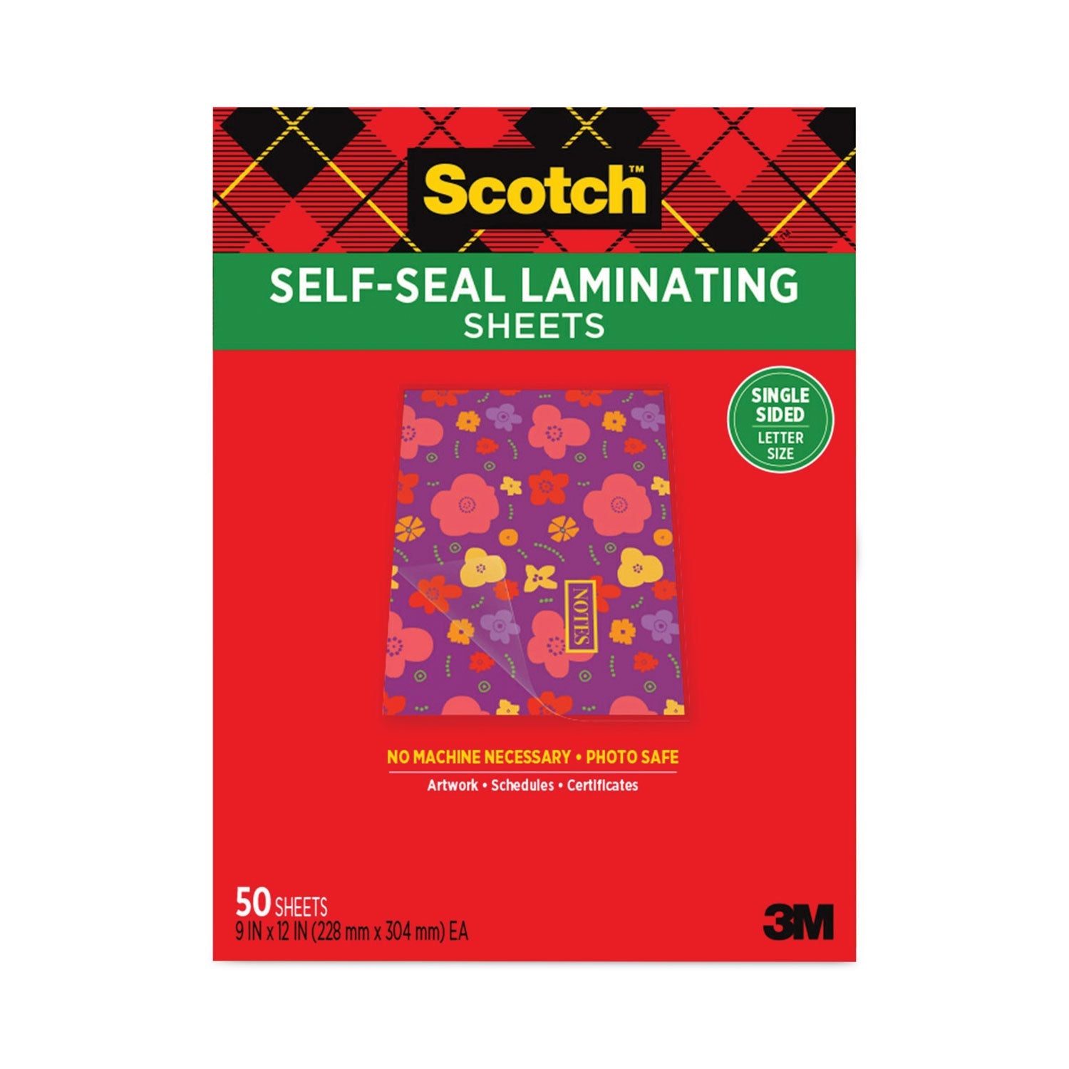 Self-Sealing Laminating Sheets | 50-Pack