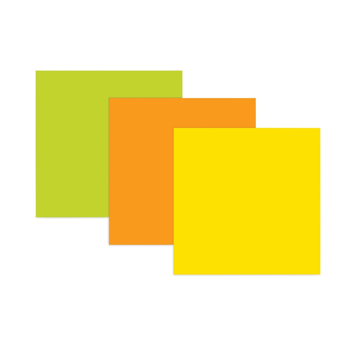 Post-it® Notes Super Sticky Big Notes, Unruled, 11 x 11, Orange, 30 Sheets