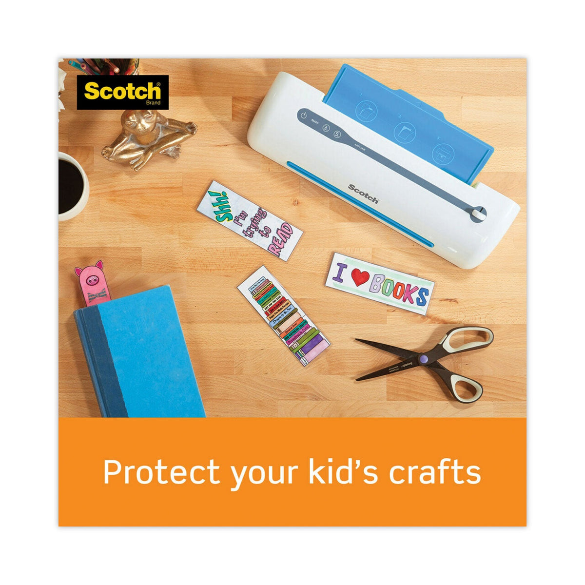 Scotch™ Refill For Ls960 Heat-Free Laminating Machines, 5.4 Mil, 8.5" X 90 Ft, Gloss Clear