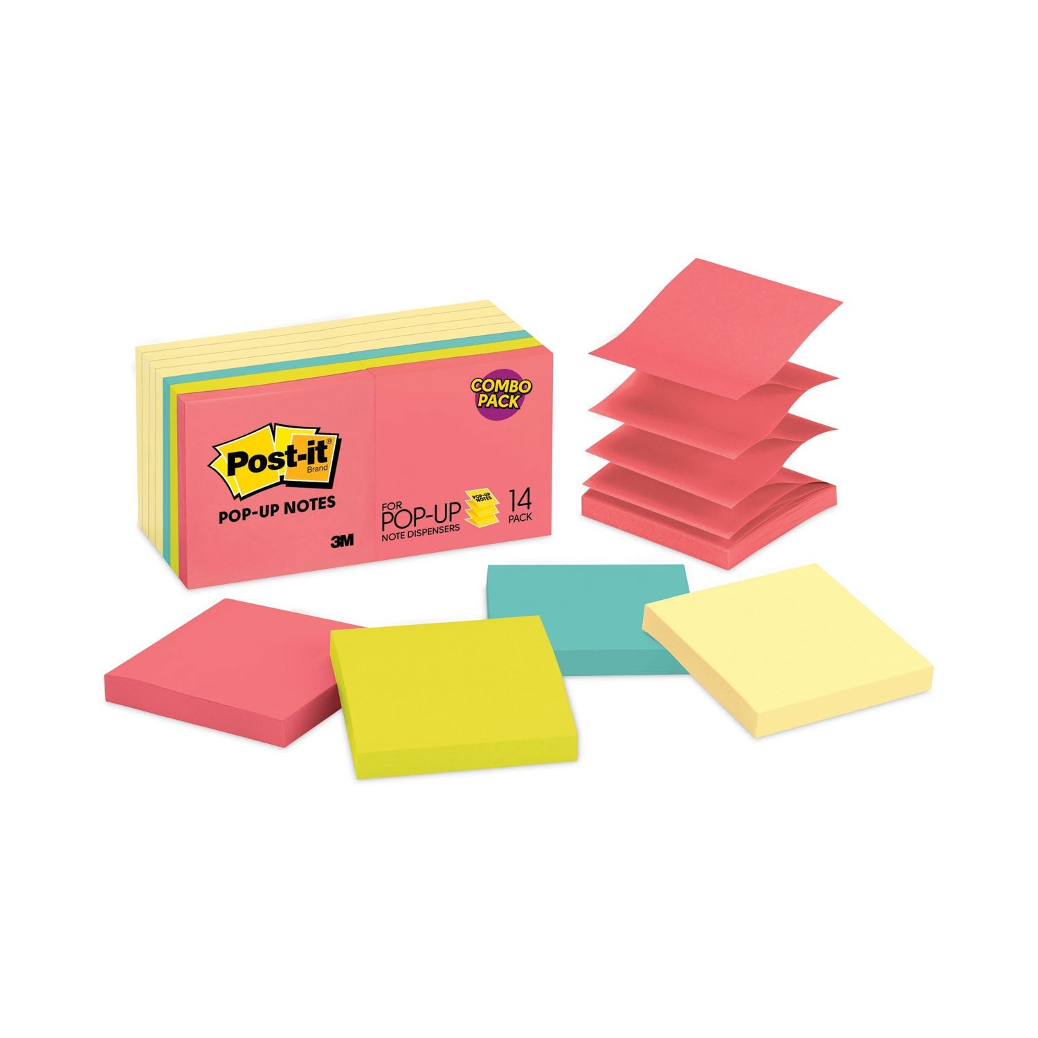 Post-it Dispenser Notes Original Pop-up Value Pack