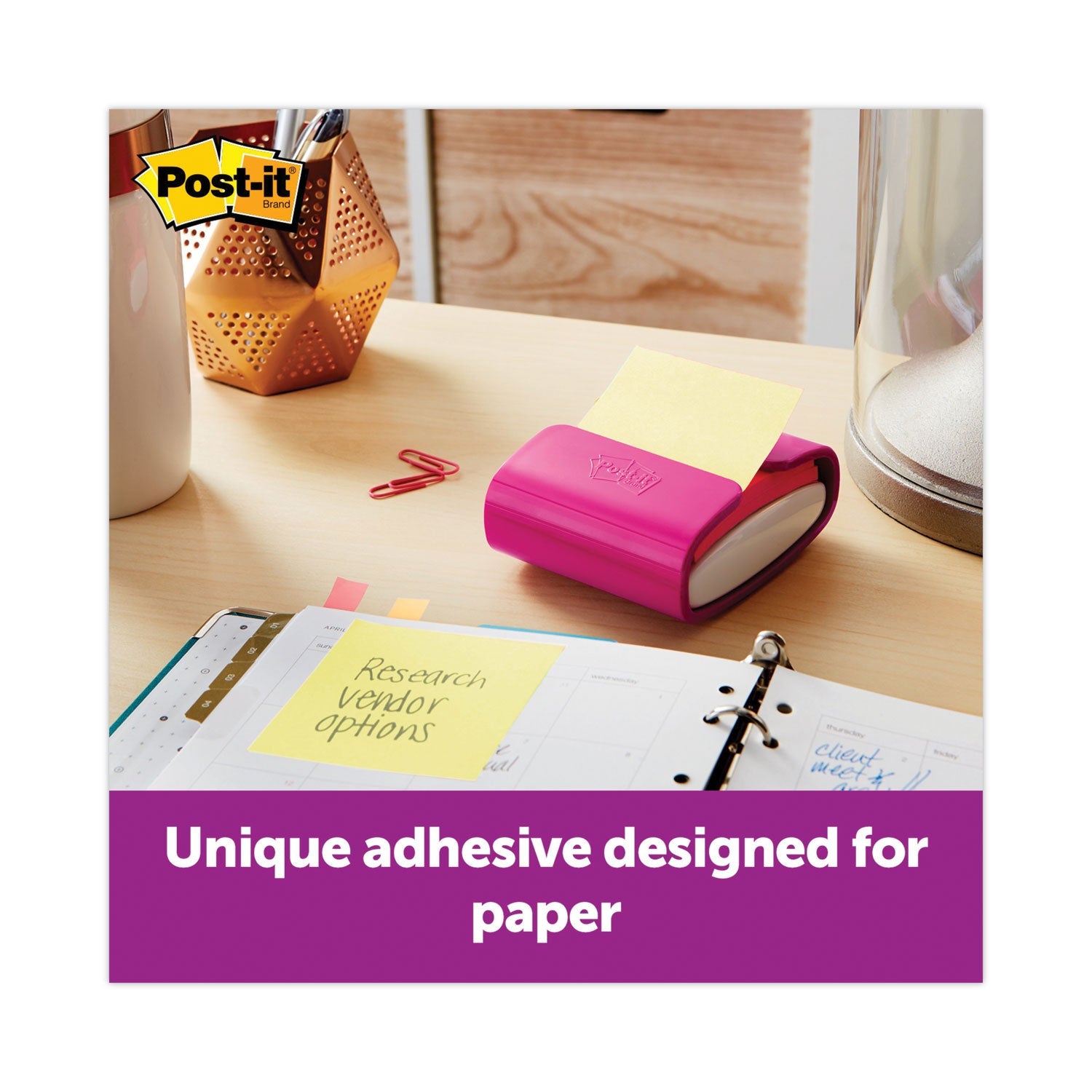 Post-it® Dispenser Notes Original Pop-up Notes Value Pack, 3 x 3, (14) Canary Yellow, (4) Poptimistic Collection Colors, 100 Sheets/Pad, 18 Pads/Pack