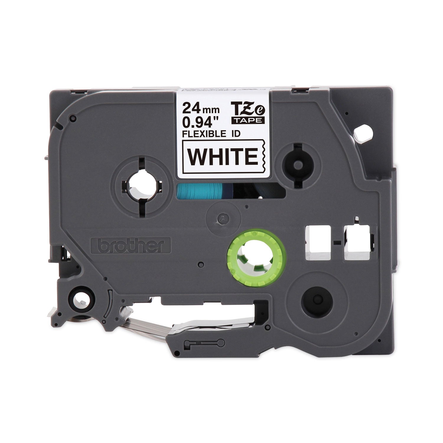 P-Touch Flexible Tape Cartridge | Black on White
