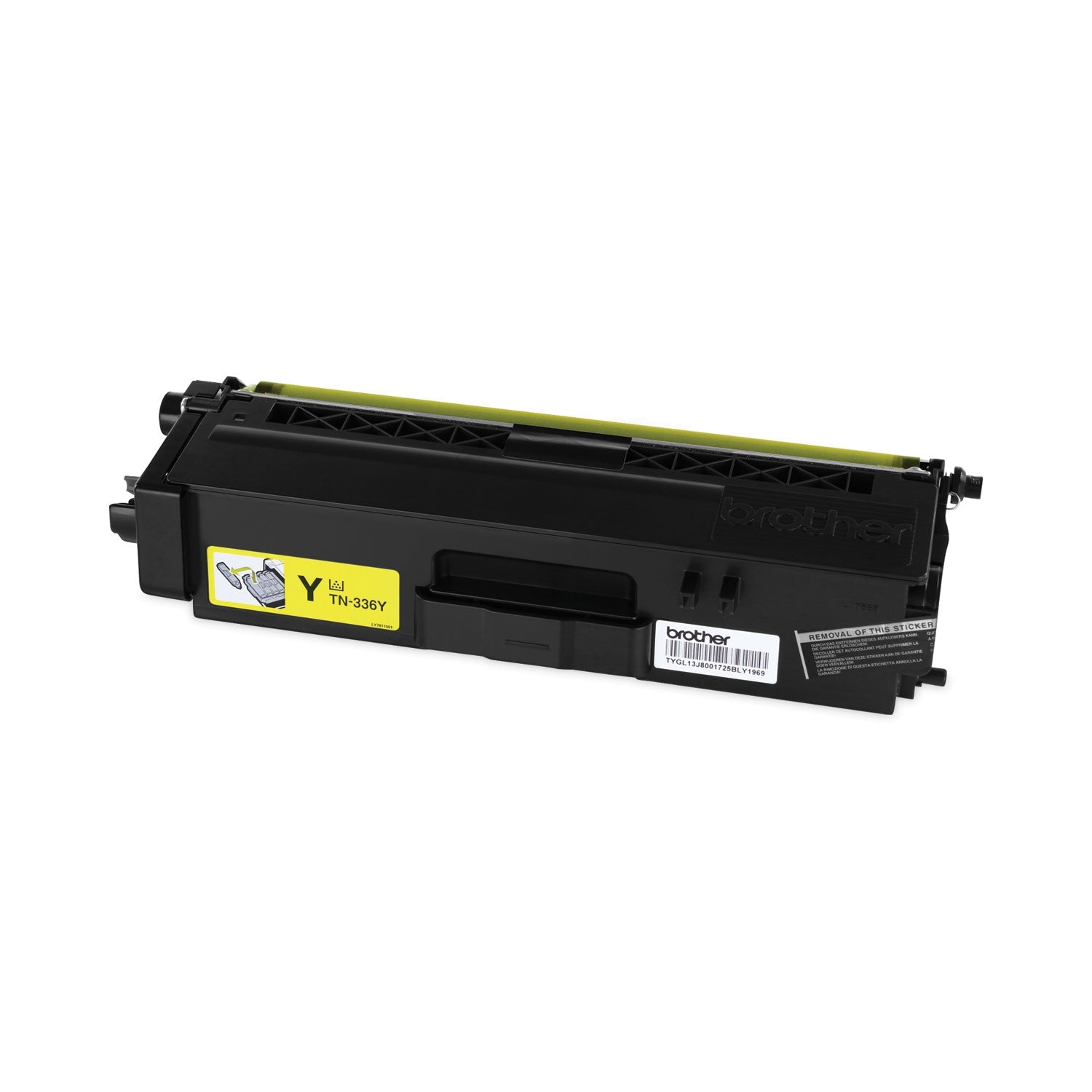 Brother Tn331y Toner, 1,500 Page-Yield, Yellow