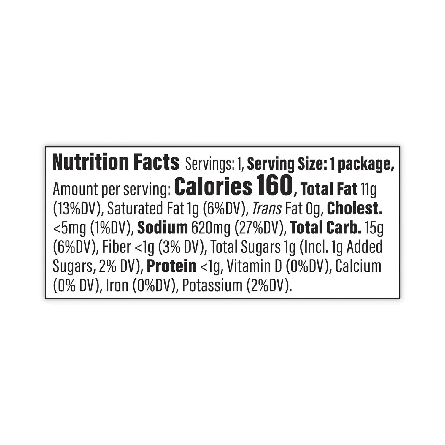 Tostitos® Nacho Cheese Dip ToGo Cups, 3.63 oz Cup, 30/Carton