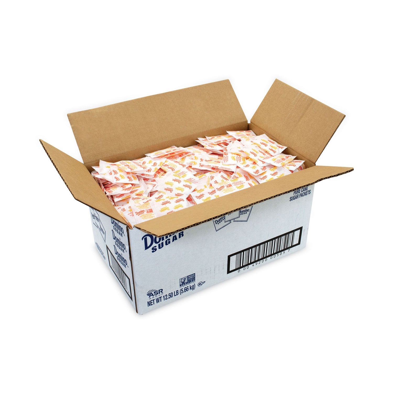 Domino® Sugar, 0.1 oz Packet, 2,000/Carton