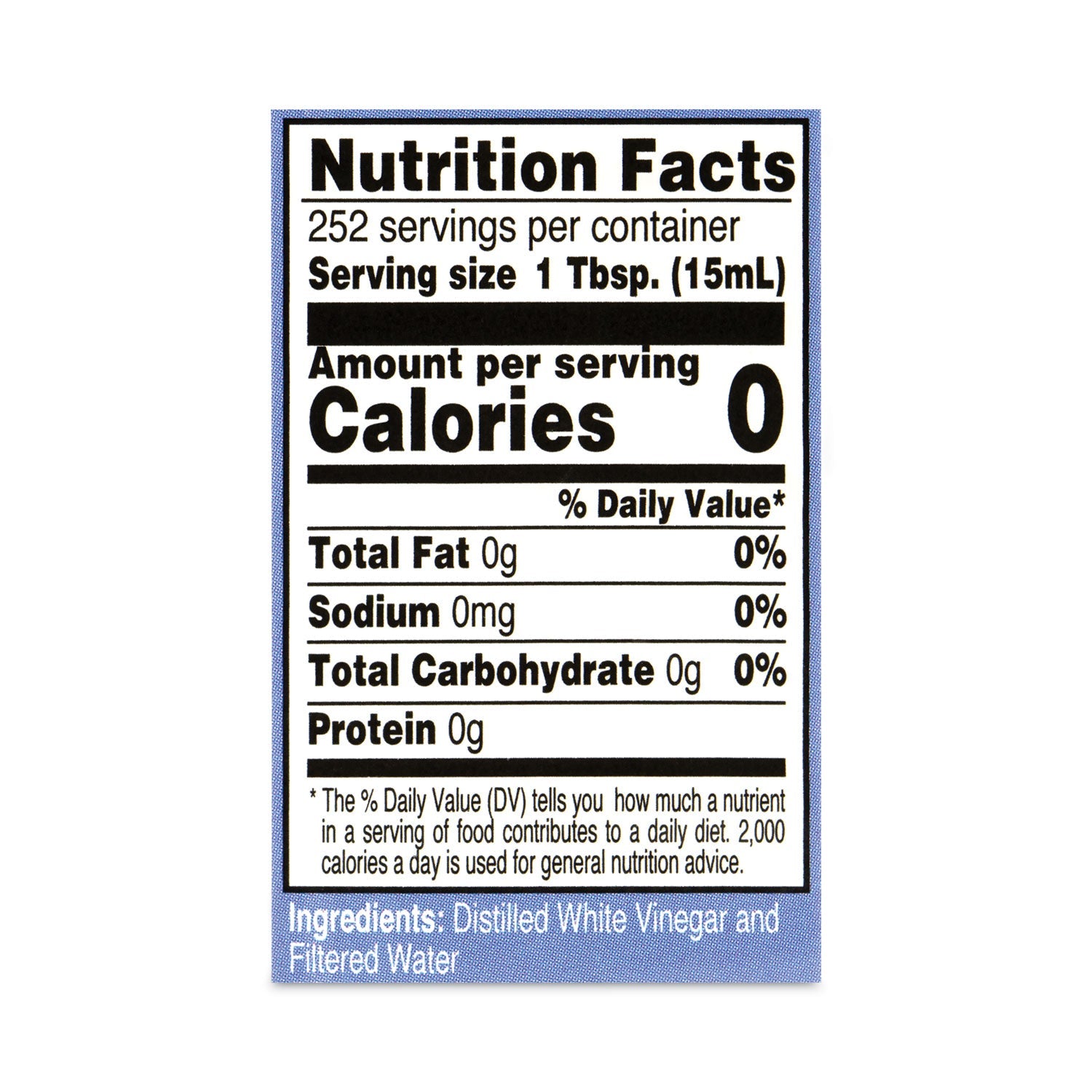 Woeber's® White Distilled Vinegar, 1 gal Bottle, 6/Carton - Bloom Skins