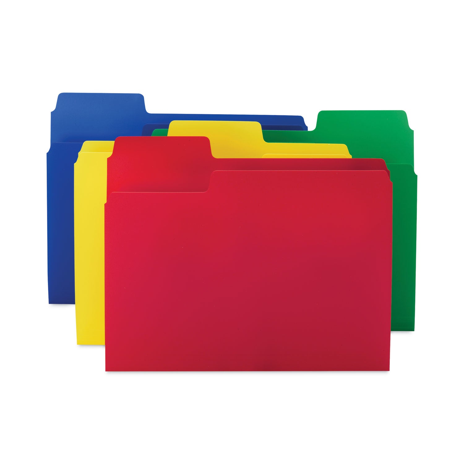 SuperTab File Folders | Smead Poly 1/3-Cut 12/Pack
