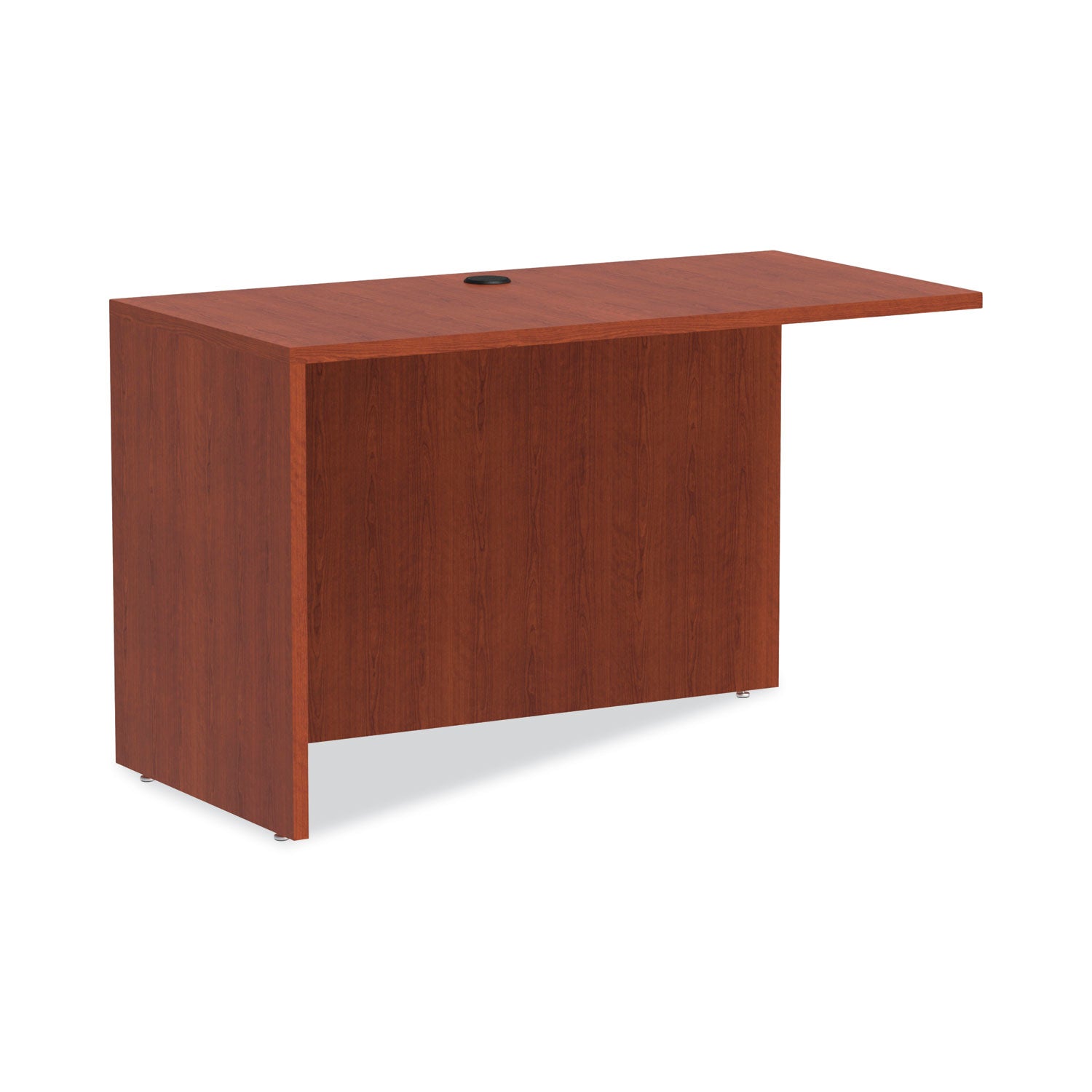 Alera® Alera Valencia Series Reversible Return/Bridge Shell, 47.25w x 23.63d x 29.5h, Cherry