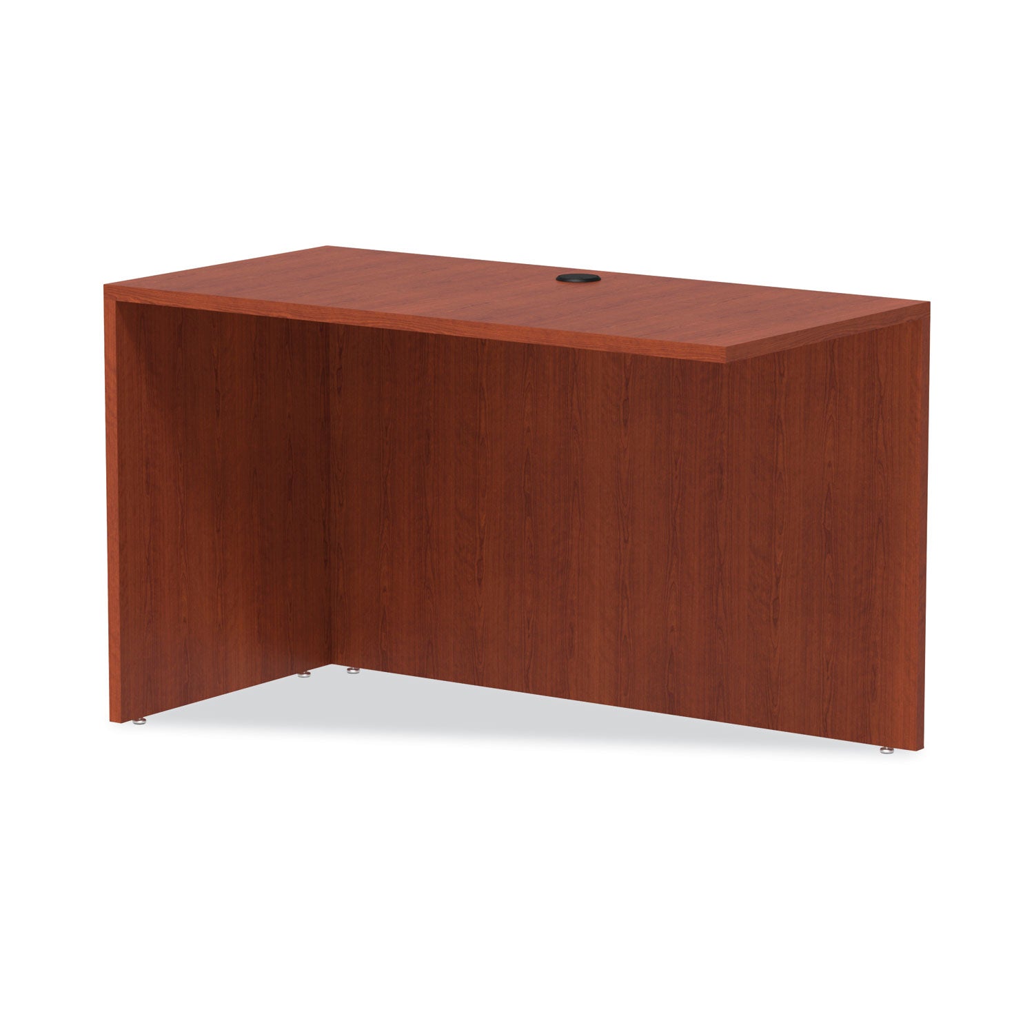 Alera® Alera Valencia Series Reversible Return/Bridge Shell, 47.25w x 23.63d x 29.5h, Cherry