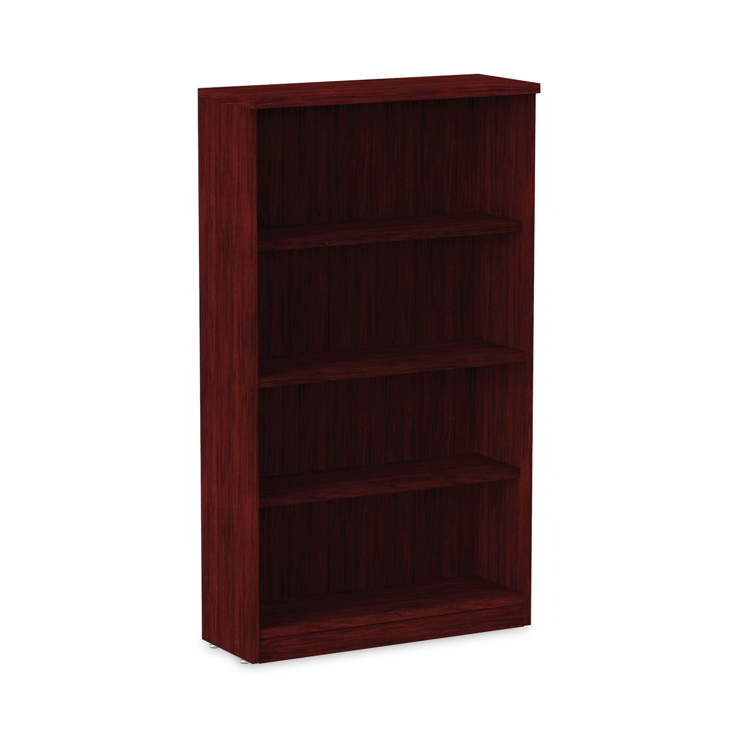 Valencia Series Bookcase | 4-Shelf | Mahogany