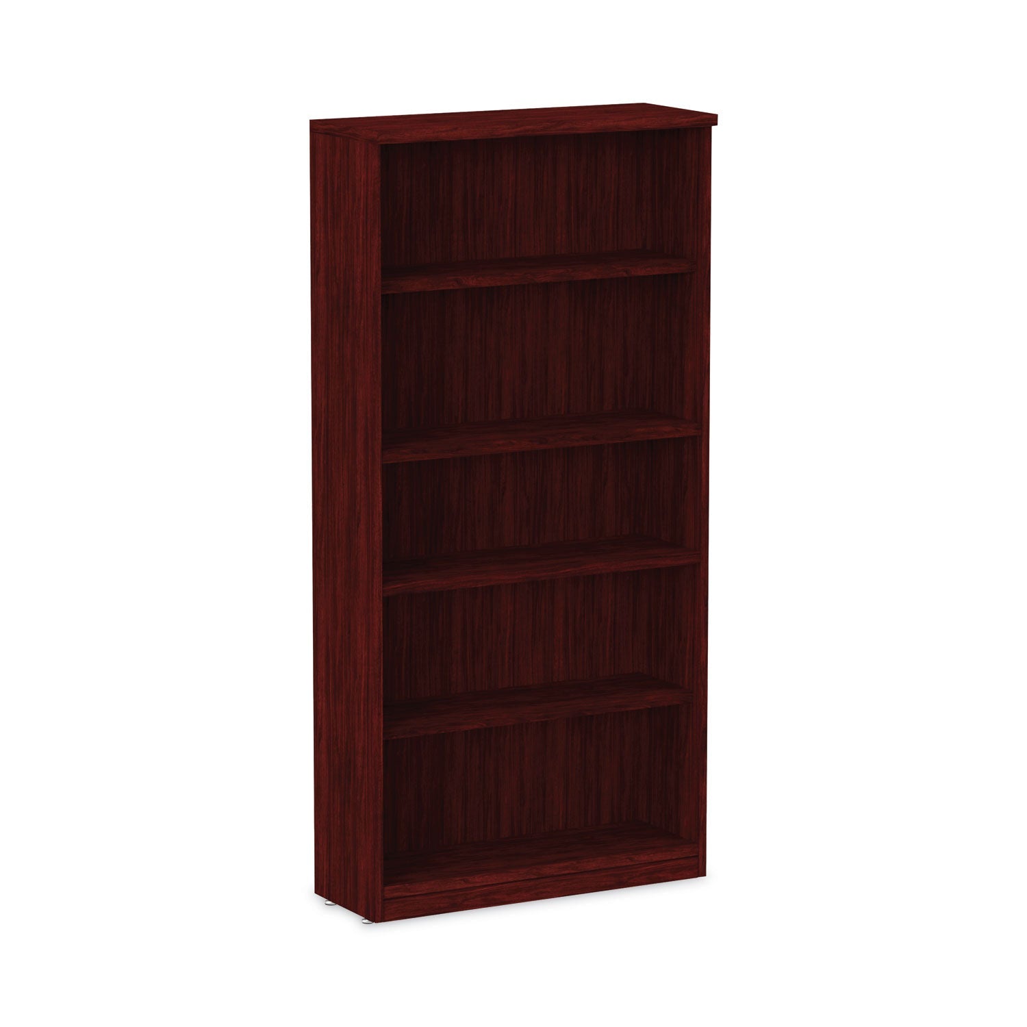 Valencia Series Bookcase | 5-Shelf | Mahogany