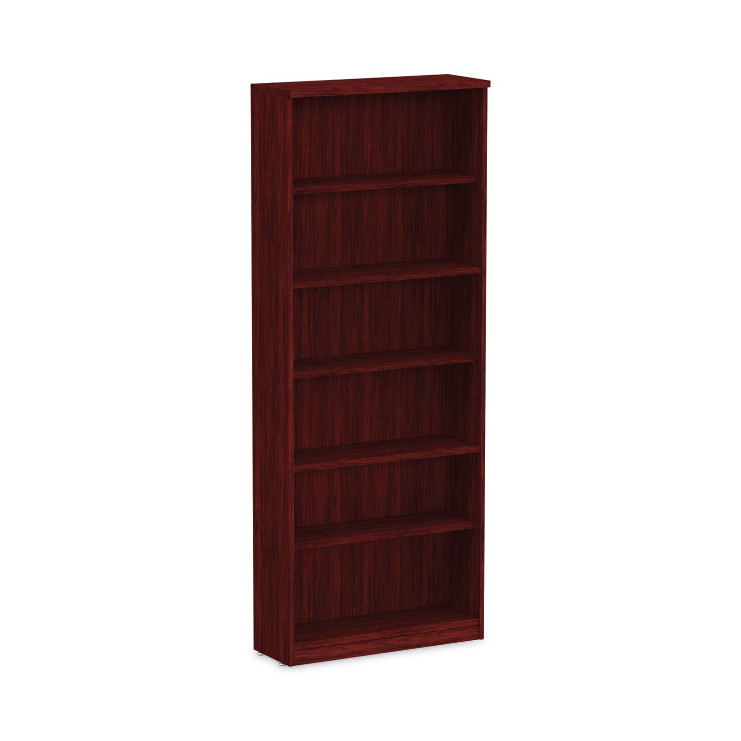 Valencia Series Bookcase | 6-Shelf | Mahogany