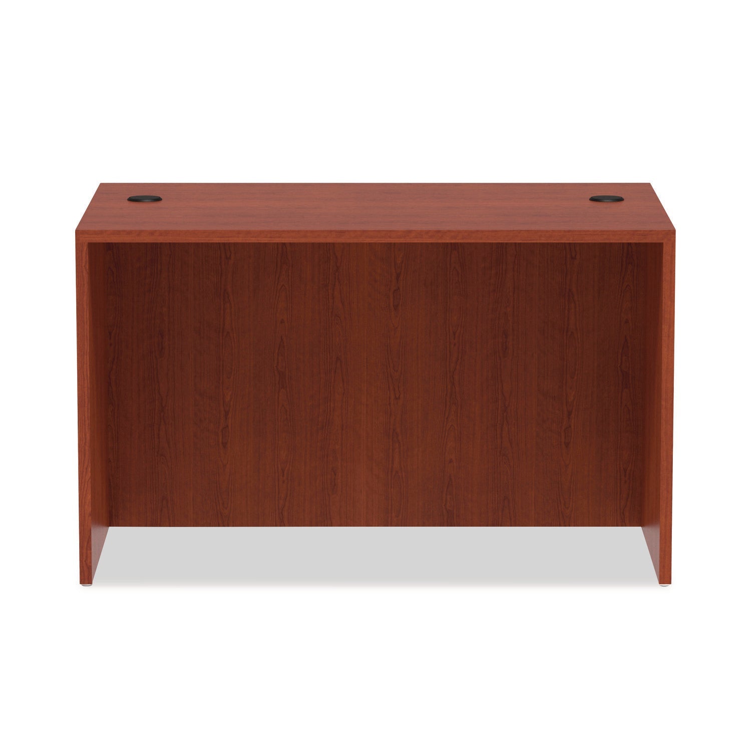 Alera® Alera Valencia Series Straight Front Desk Shell, 47.25" X 29.5" X 29.63", Medium Cherry