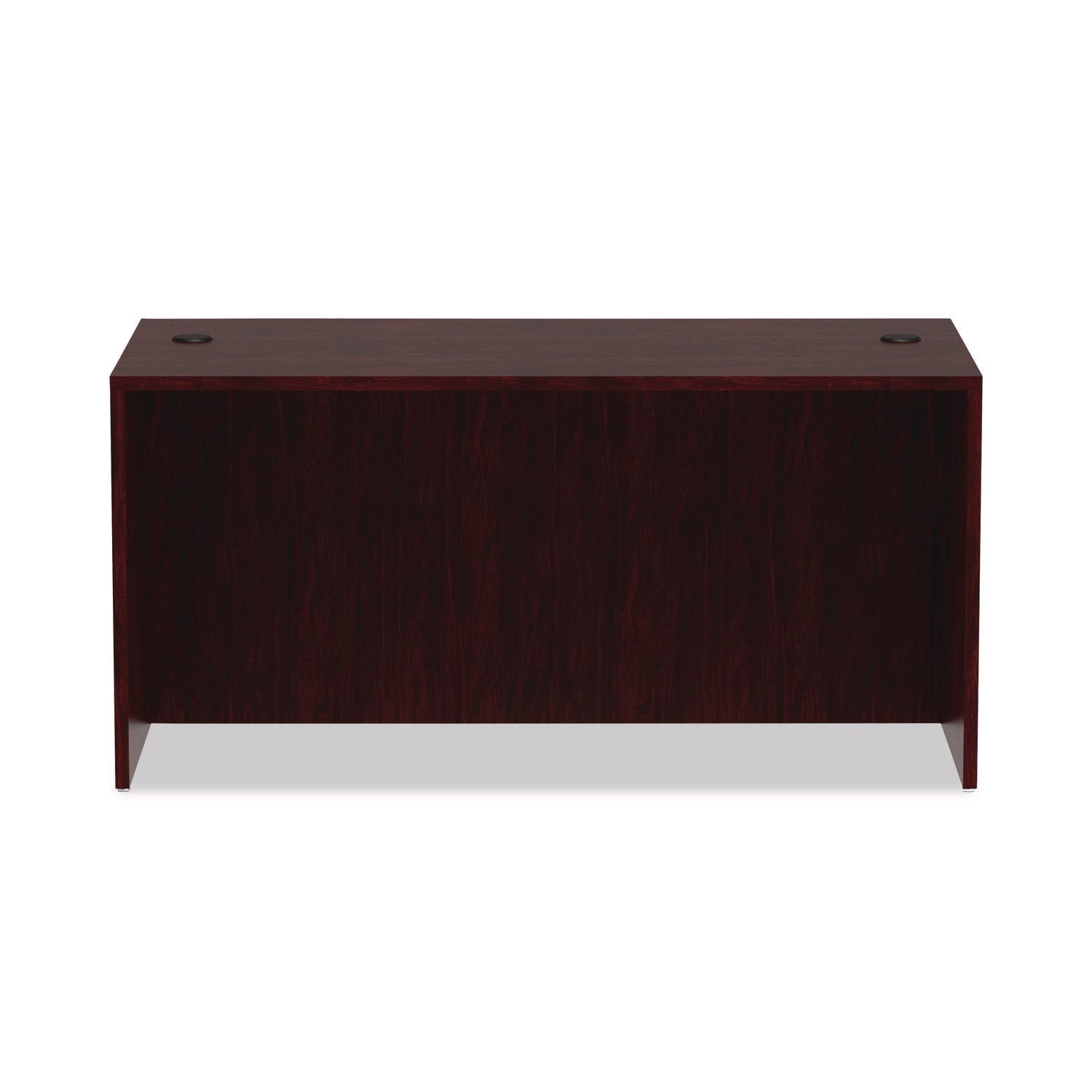 Alera® Alera Valencia Series Straight Front Desk Shell, 59.13" X 29.5" X 29.63", Mahogany
