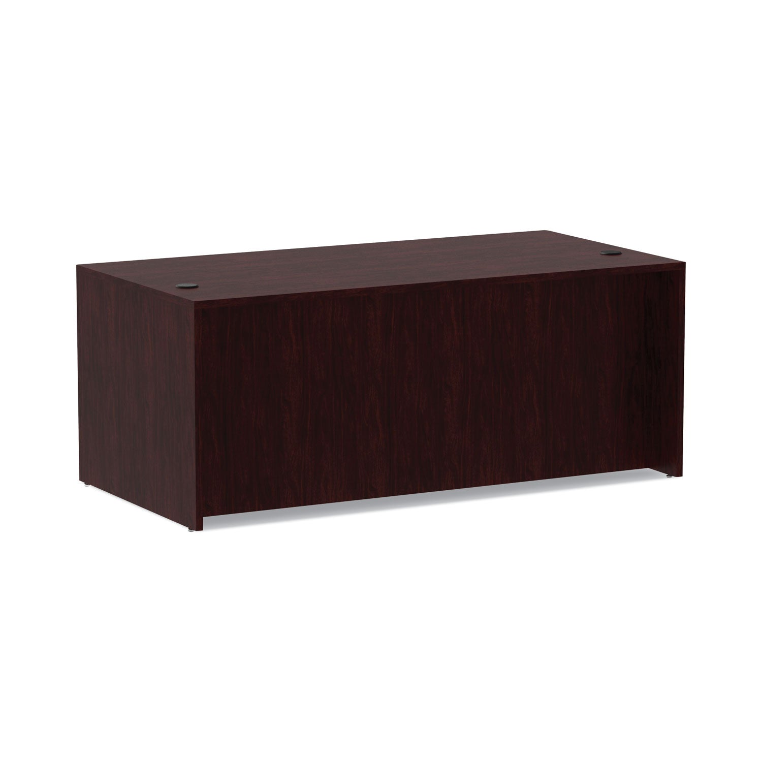 Alera® Alera Valencia Series Straight Front Desk Shell, 71" X 35.5" X 29.63", Mahogany
