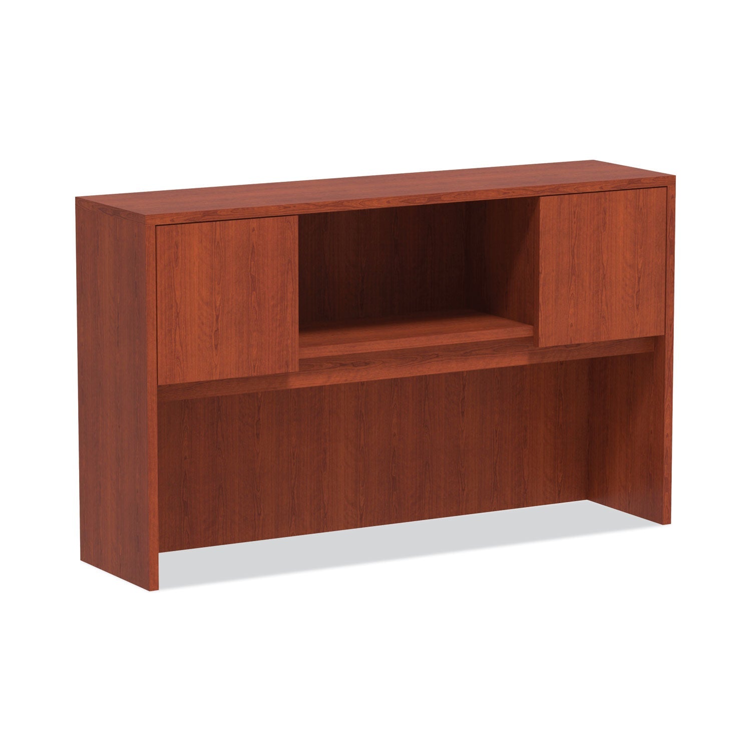 Valencia Series Hutch with Doors | Medium Cherry