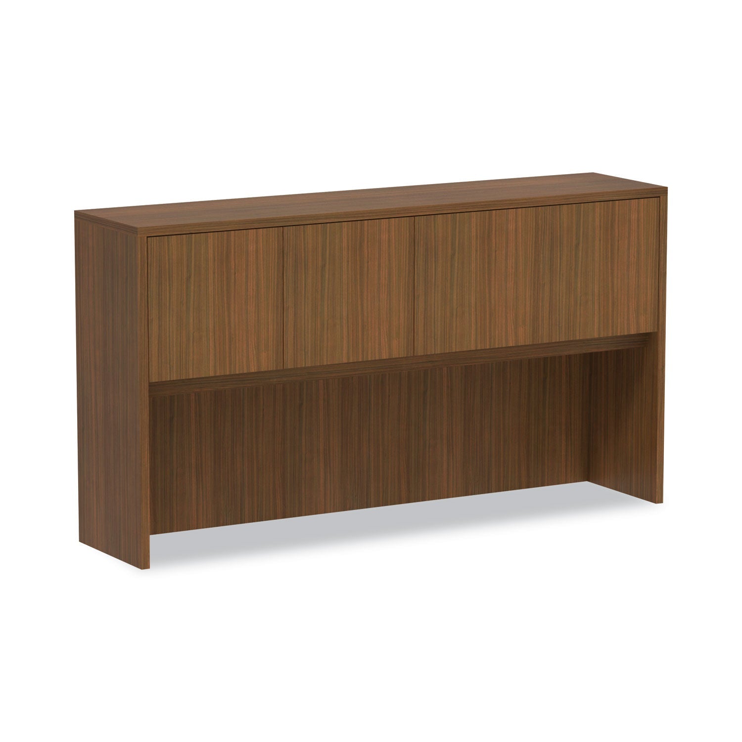 Valencia Series Hutch with Doors | Modern Walnut