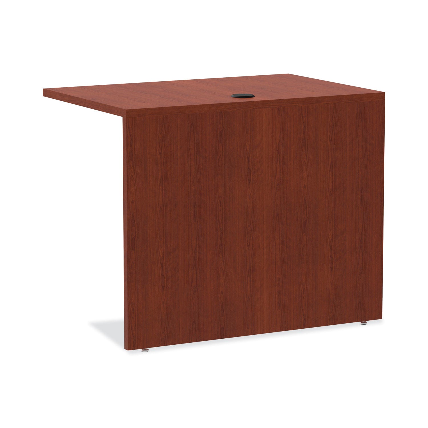 Alera® Alera Valencia Series Reversible Return/Bridge Shell, 35w x 23.63d x 29.5h, Medium Cherry
