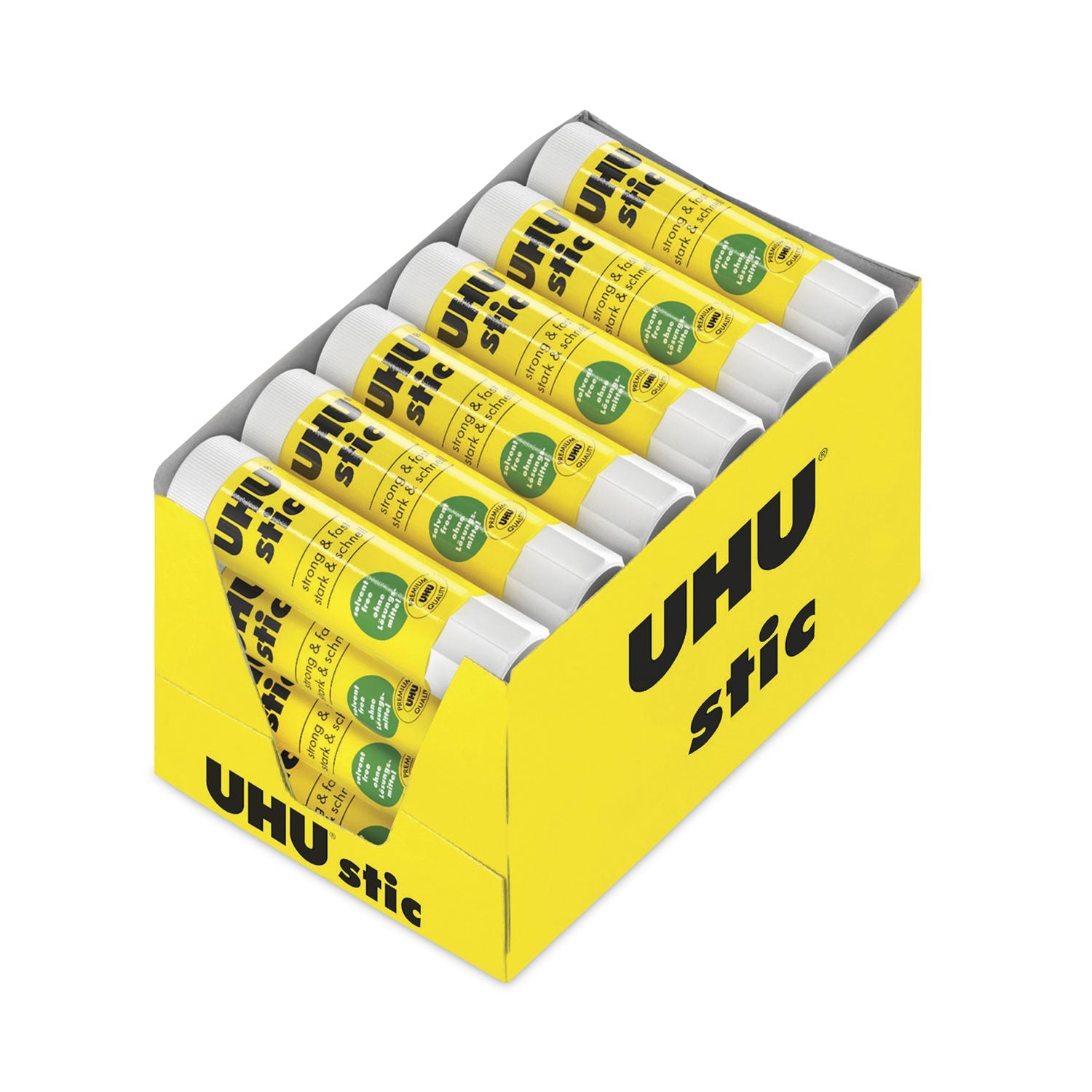 UHU® Stic Permanent Glue Stick, 0.29 Oz, Dries Clear