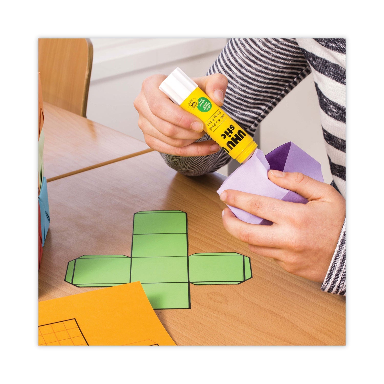 UHU® Stic Permanent Glue Stick, 1.41 Oz, Applies And Dries Clear