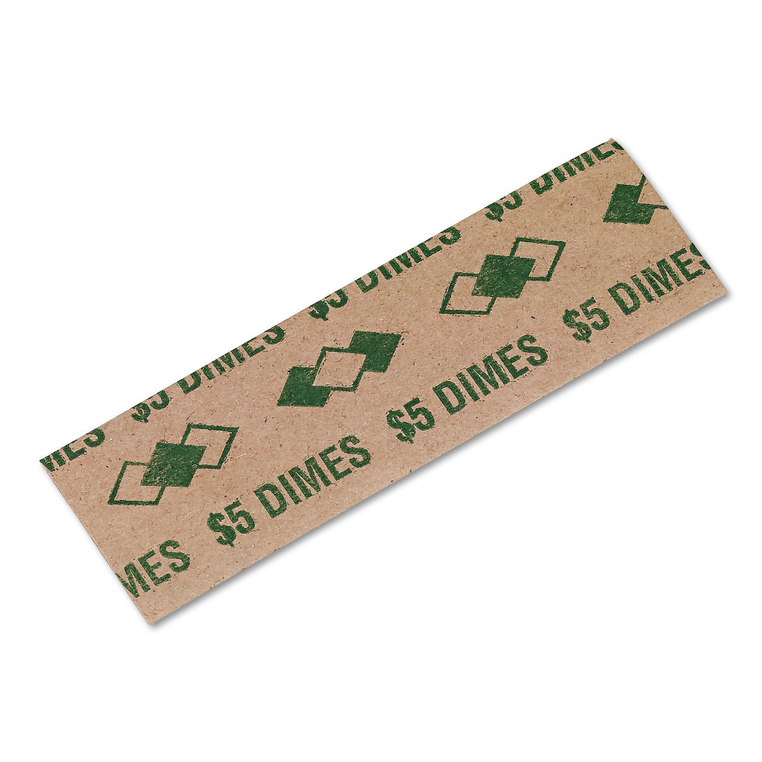 Iconex™ Tubular Coin Wrappers, Dimes, $5, Pop-Open Wrappers, 1000/pack
