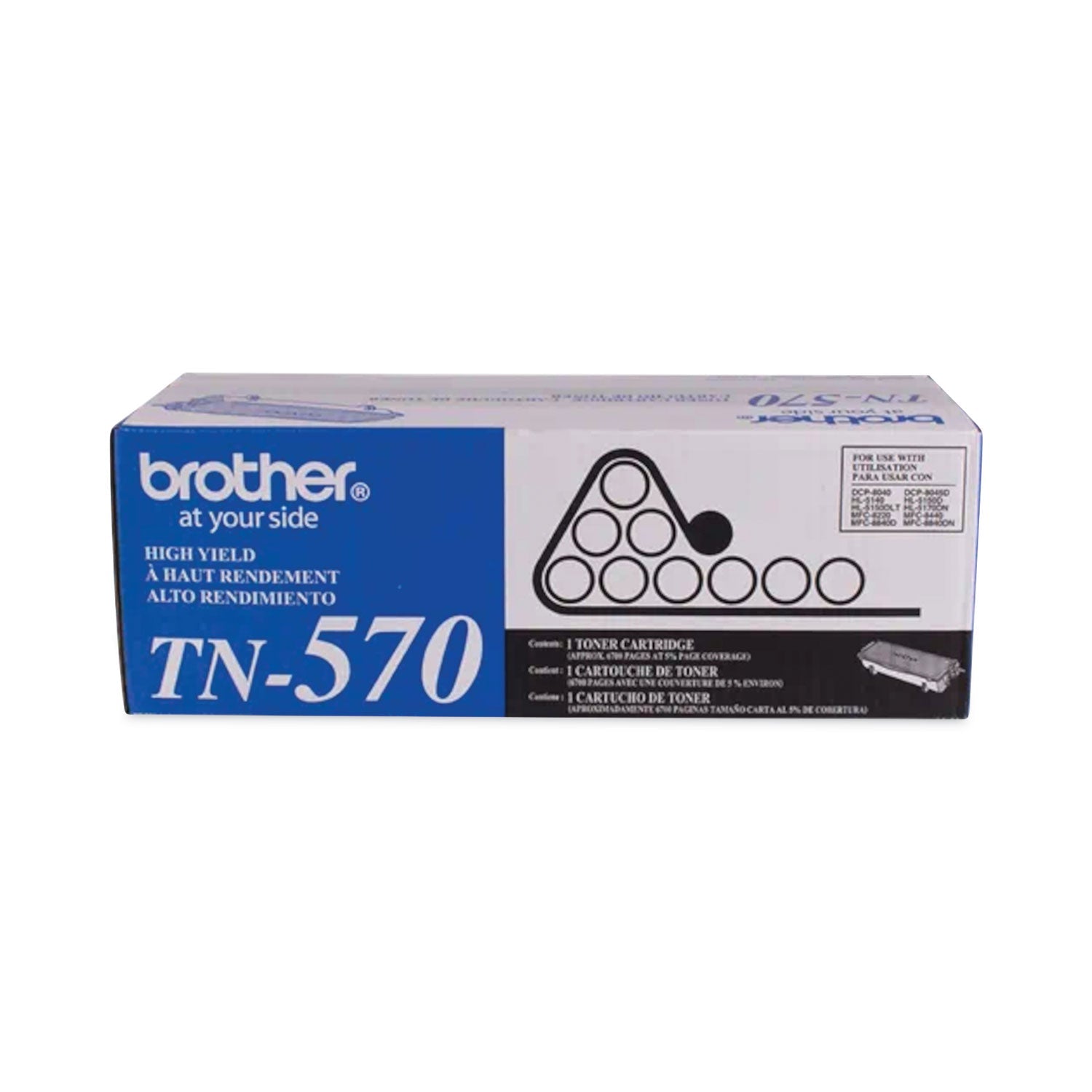 TN570 High-Yield Toner | Brother | Black, 6700-Y