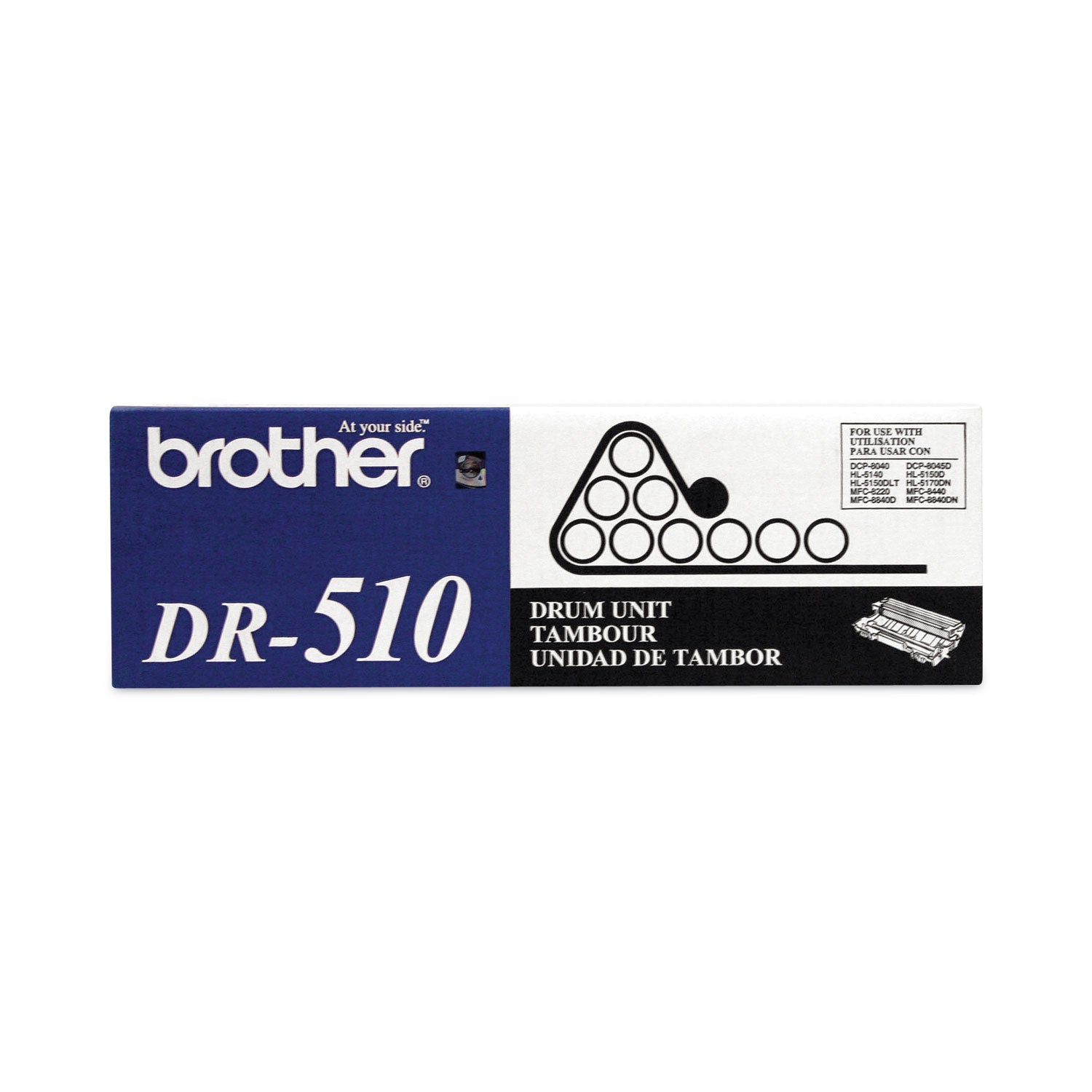 Brother Dr510 Drum Unit, 20,000 Page-Yield, Black
