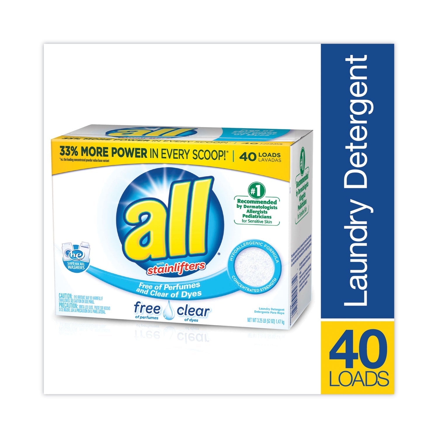 All® All-Purpose Powder Detergent, 52 Oz Box