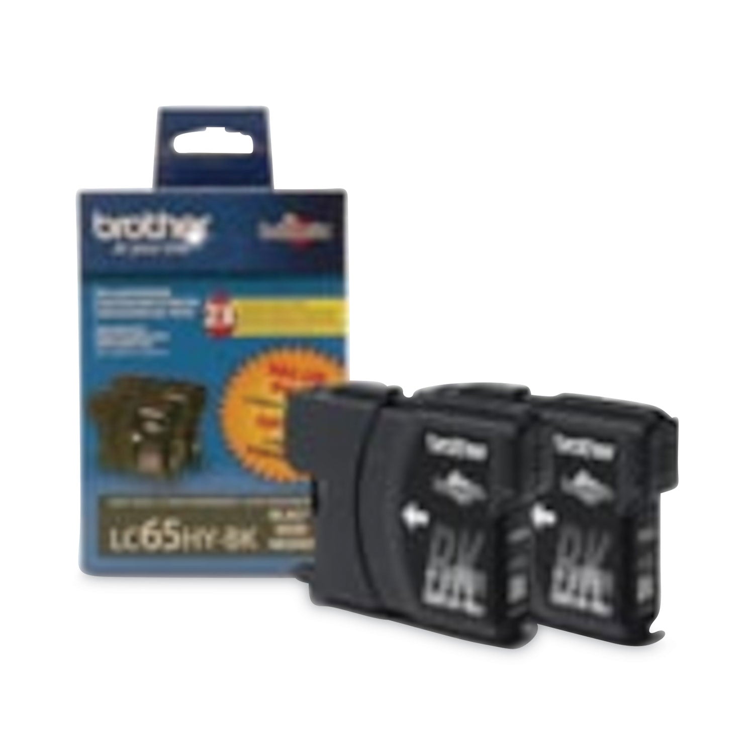 Brother LC652PKS Ink | High-Yield, Black, 2/Pk
