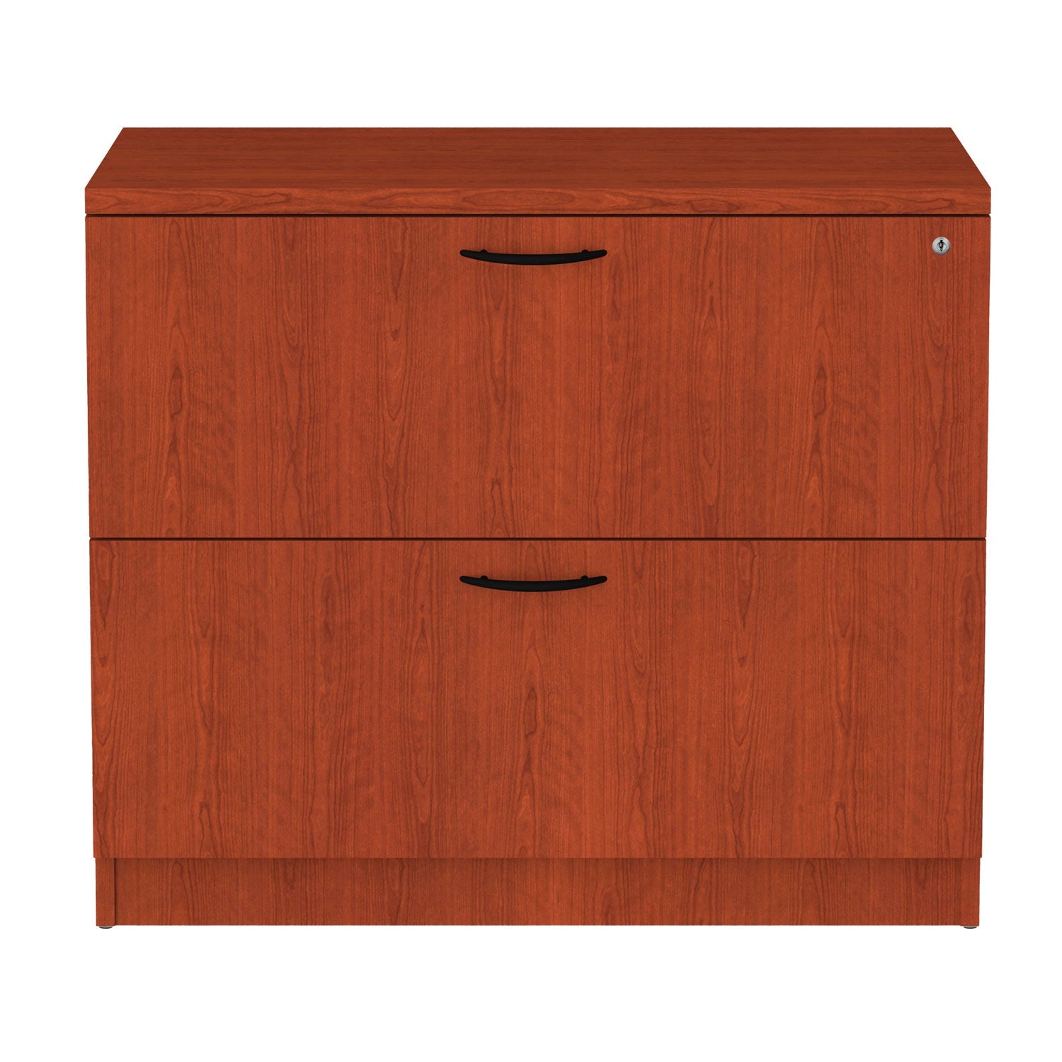 Alera® Alera Valencia Series Lateral File, 2 Legal/letter-Size File Drawers, Medium Cherry, 34" X 22.75" X 29.5"