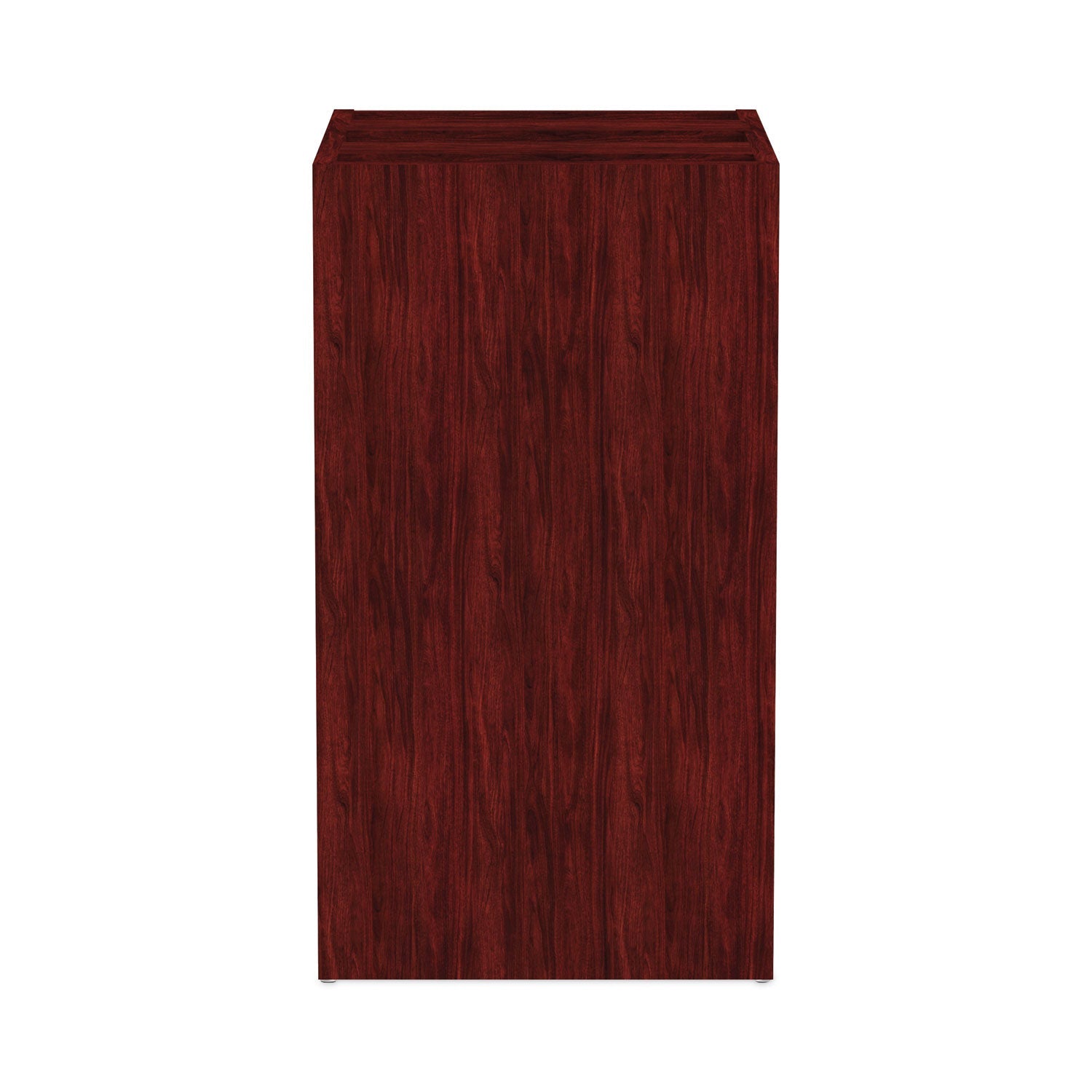 Alera® Alera Valencia Series Full Pedestal File, Left/right, 3-Drawers: Box/box/file, Legal/letter, Mahogany, 15.63" X 20.5" X 28.5"