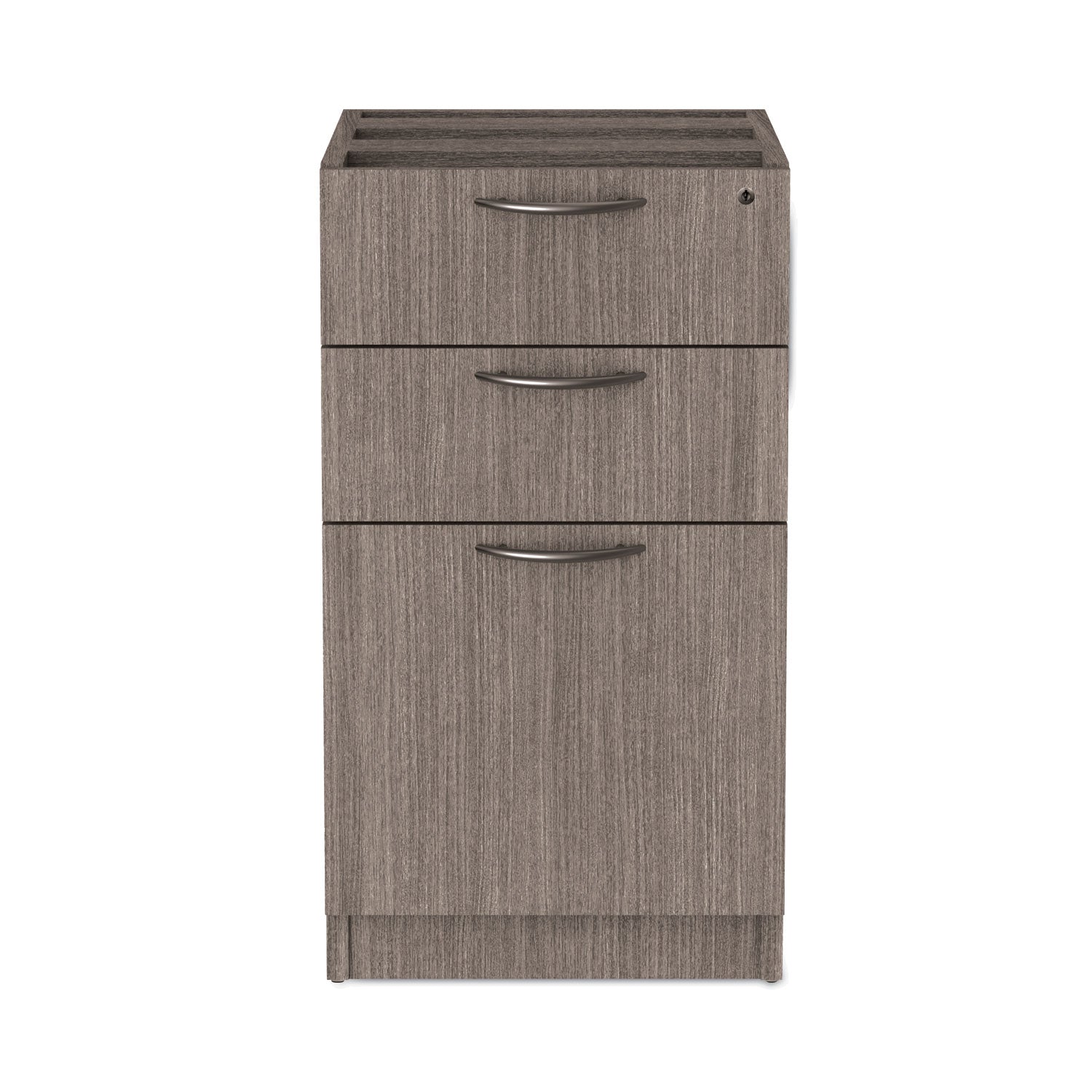 Full Pedestal File | 3-Drawer | Gray | Alera®