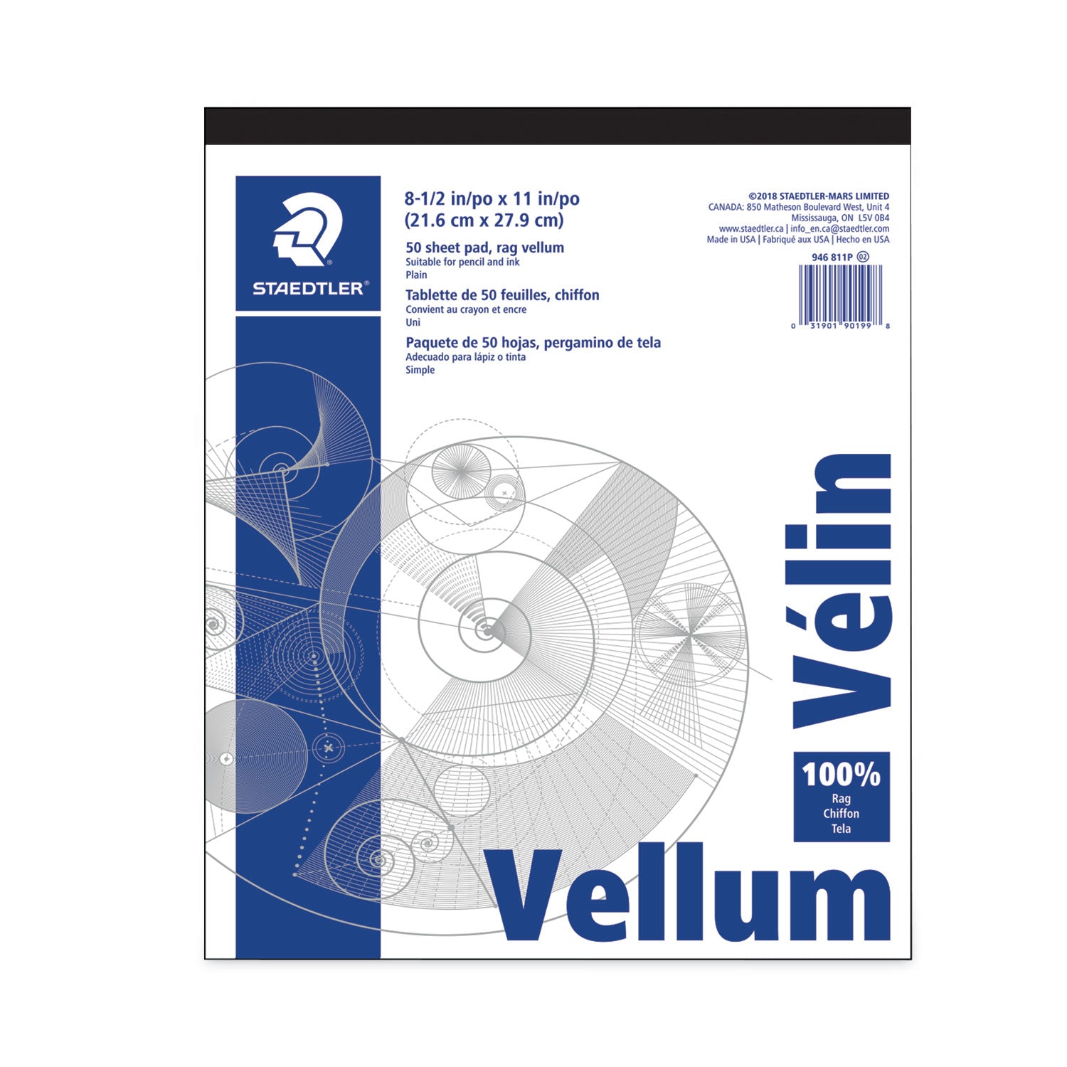 Vellum Art Paper | Staedtler® Mars | 8.5x11