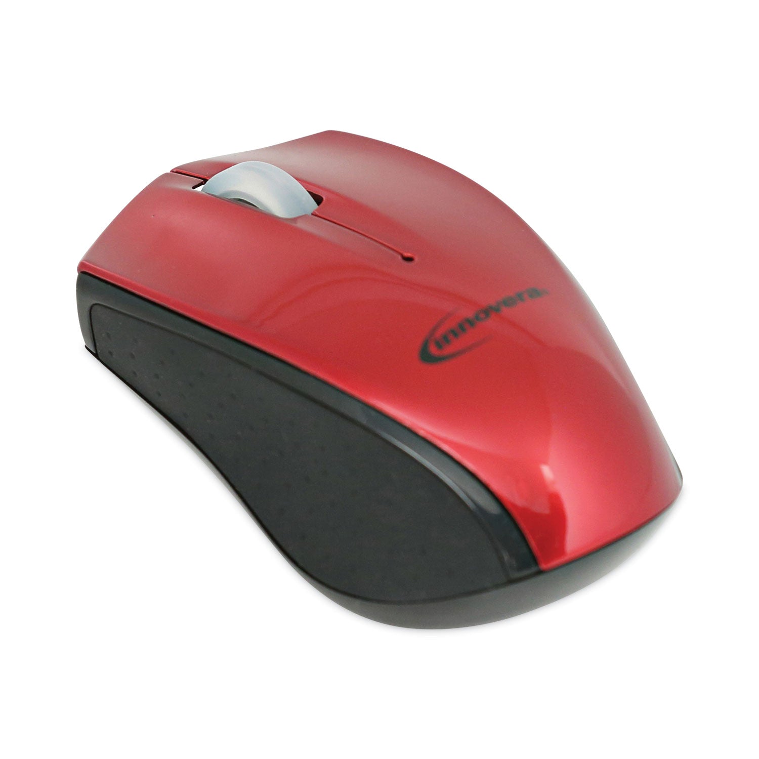Mini Wireless Optical Mouse | Red & Black