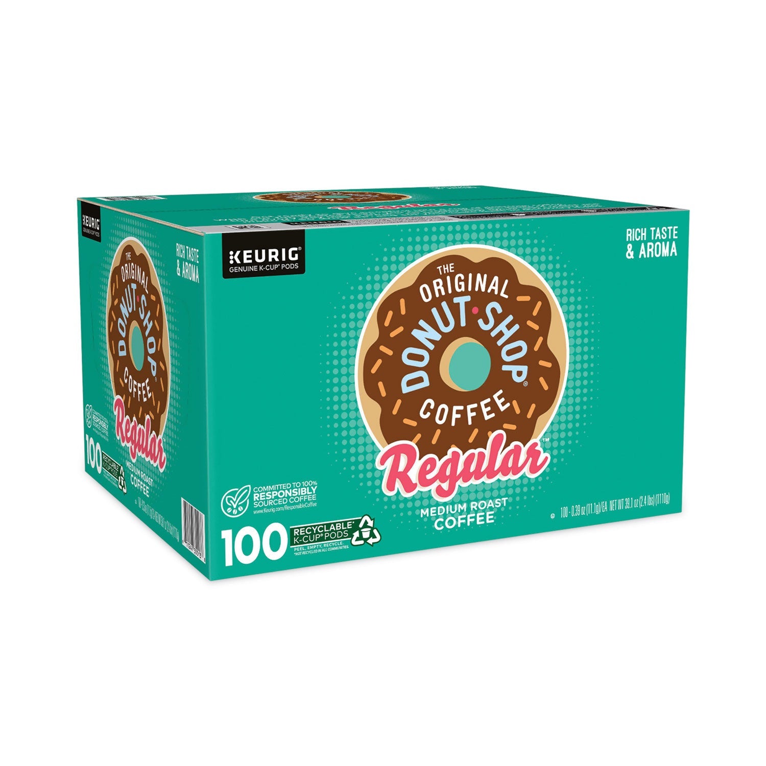The Original Donut Shop® Donut Shop Coffee K-Cups, Regular, 80/Carton