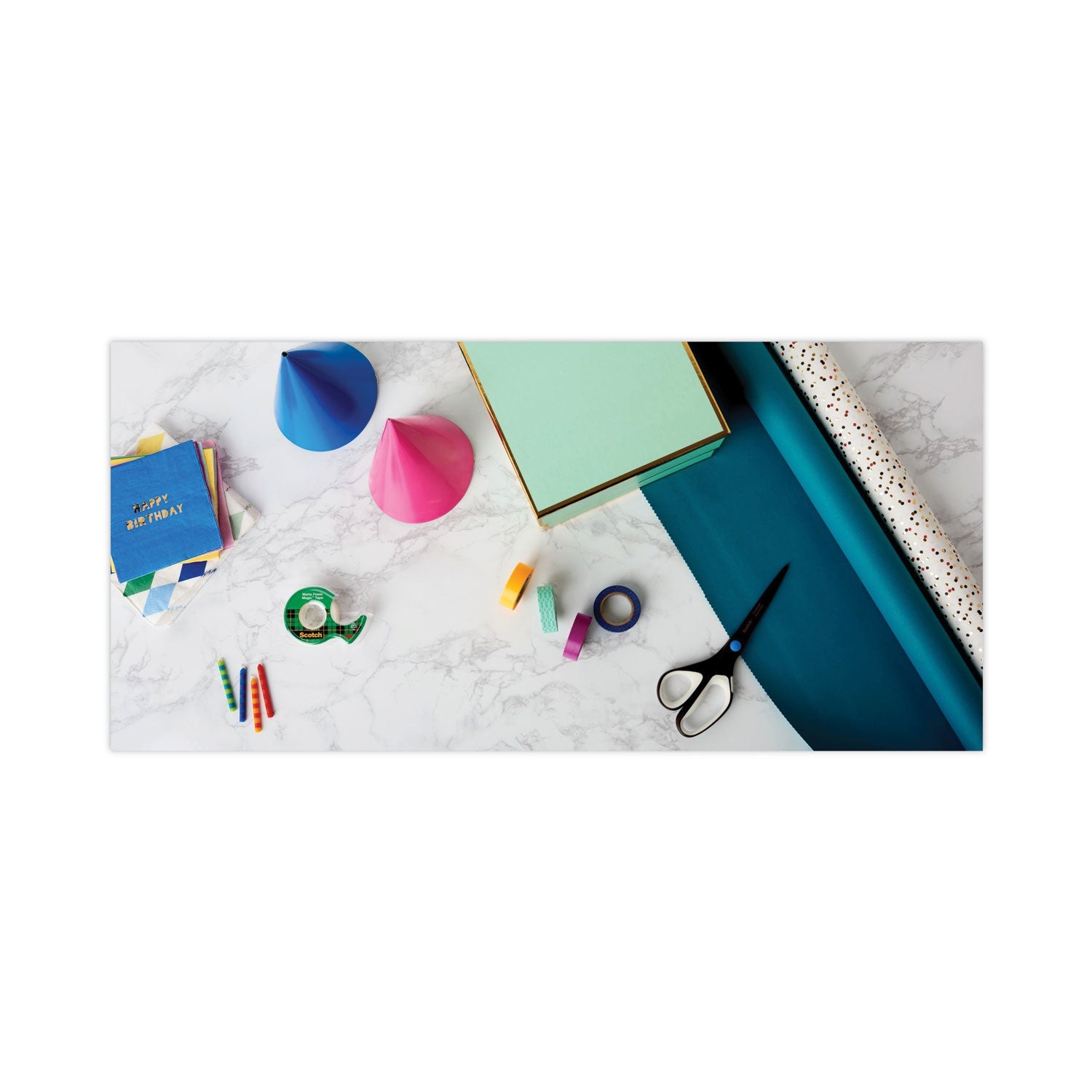 Scotch® Magic Tape In Handheld Dispenser, 1" Core, 0.5" X 37.5 Ft, Clear