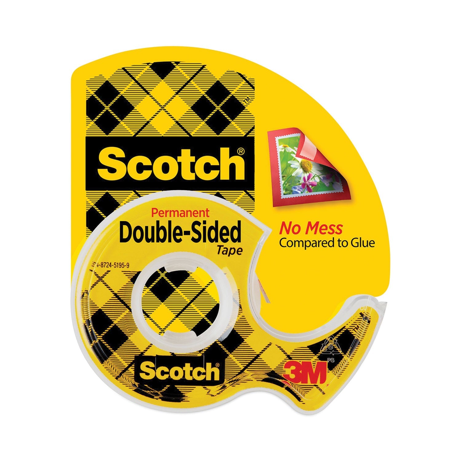 Scotch Double-Sided Permanent Tape | Dispenser