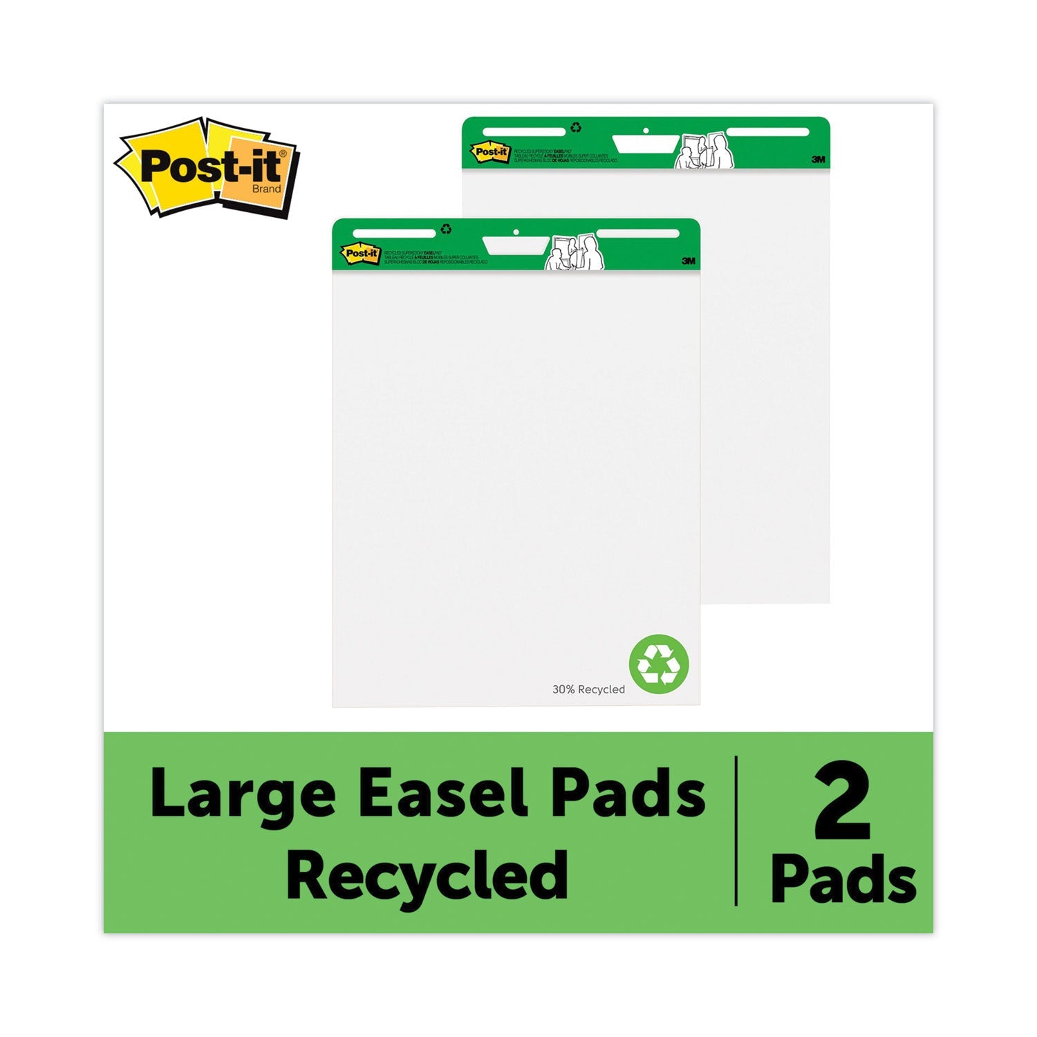 Super Sticky Self-Stick Easel Pads | 2-Pack