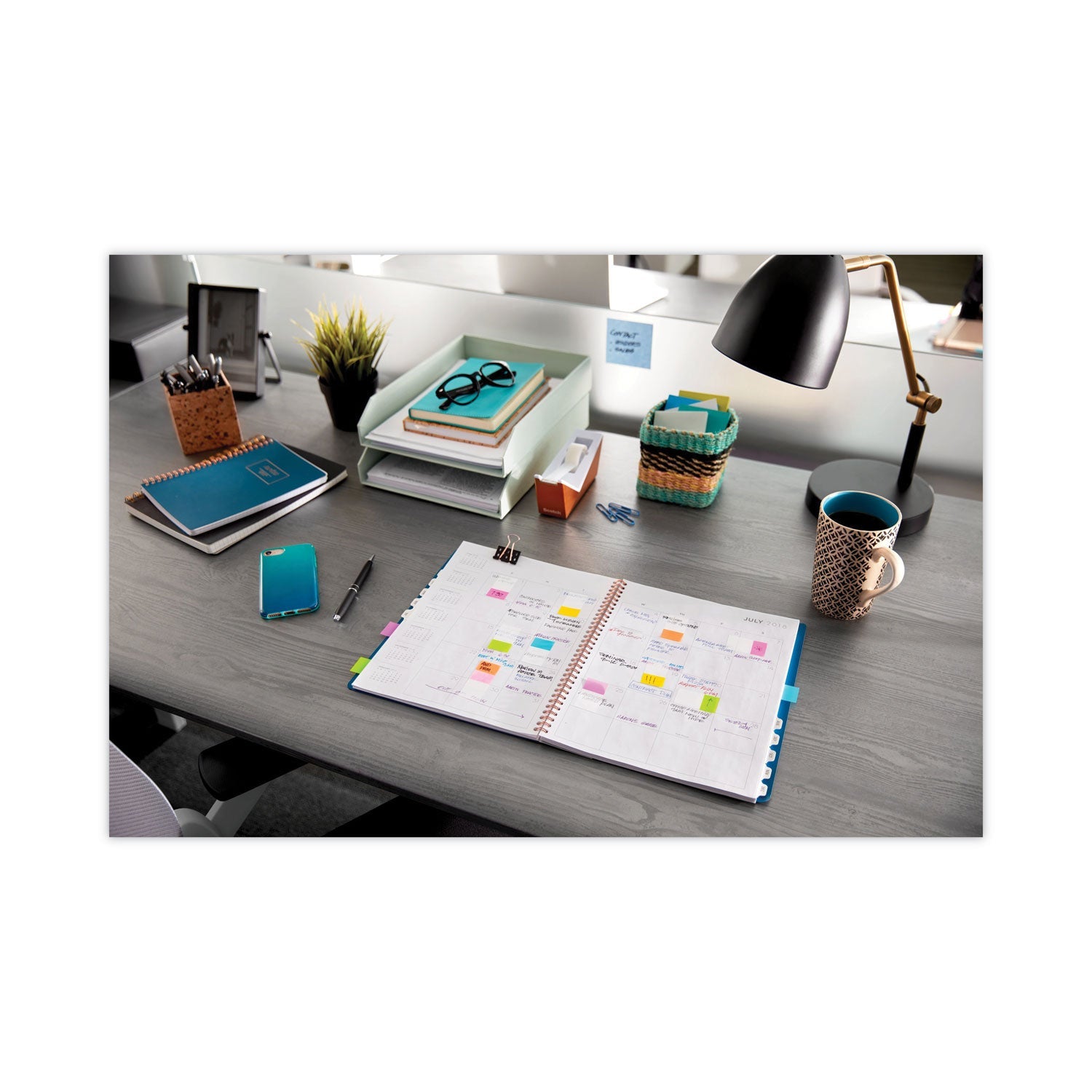 Post-it® Flags Standard Page Flags in Dispenser, Green, 50 Flags/Dispenser, 2 Dispensers/Pack