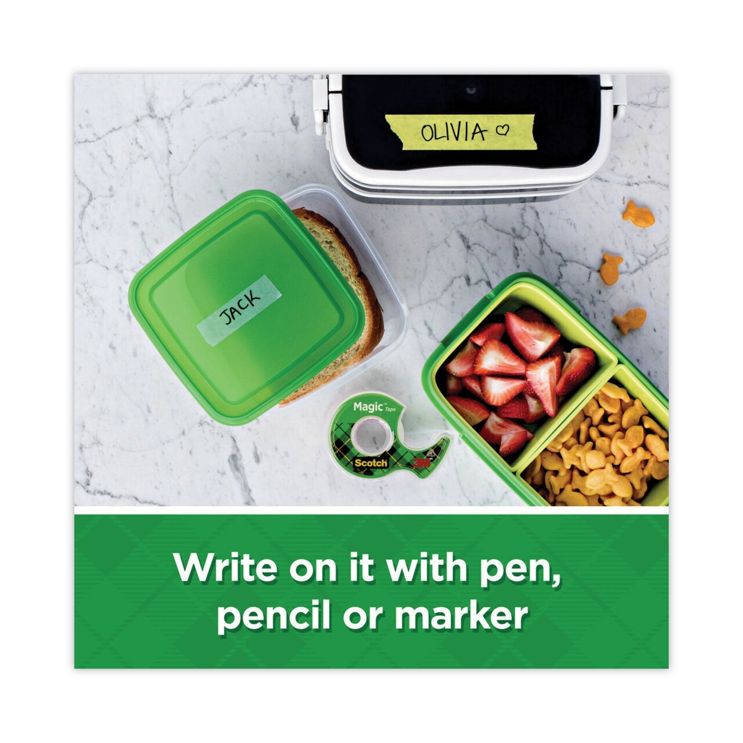 Scotch® Magic Tape Value Pack, 1" Core, 0.75" X 83.33 Ft, Clear, 16/pack