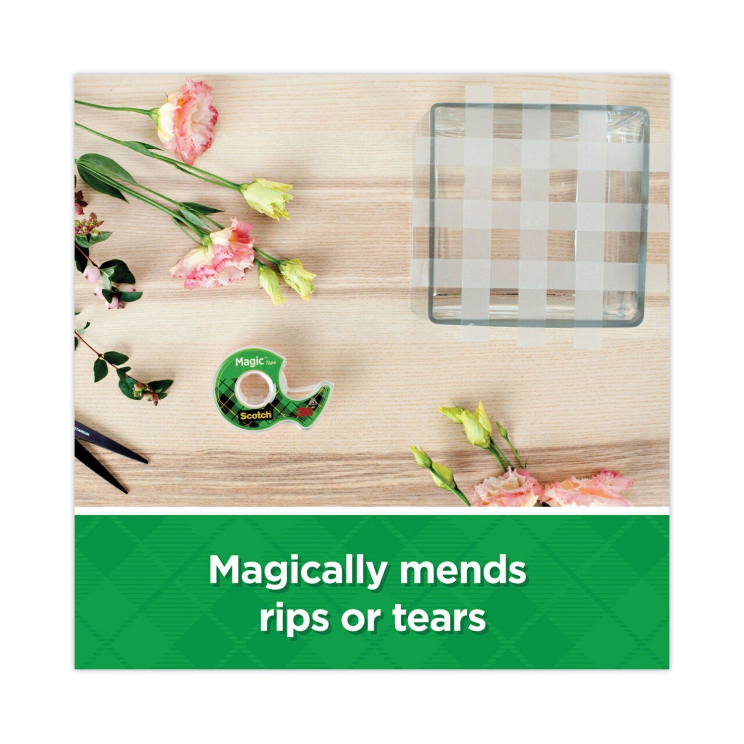 Scotch® Magic Tape Value Pack, 1" Core, 0.75" X 83.33 Ft, Clear, 24/pack