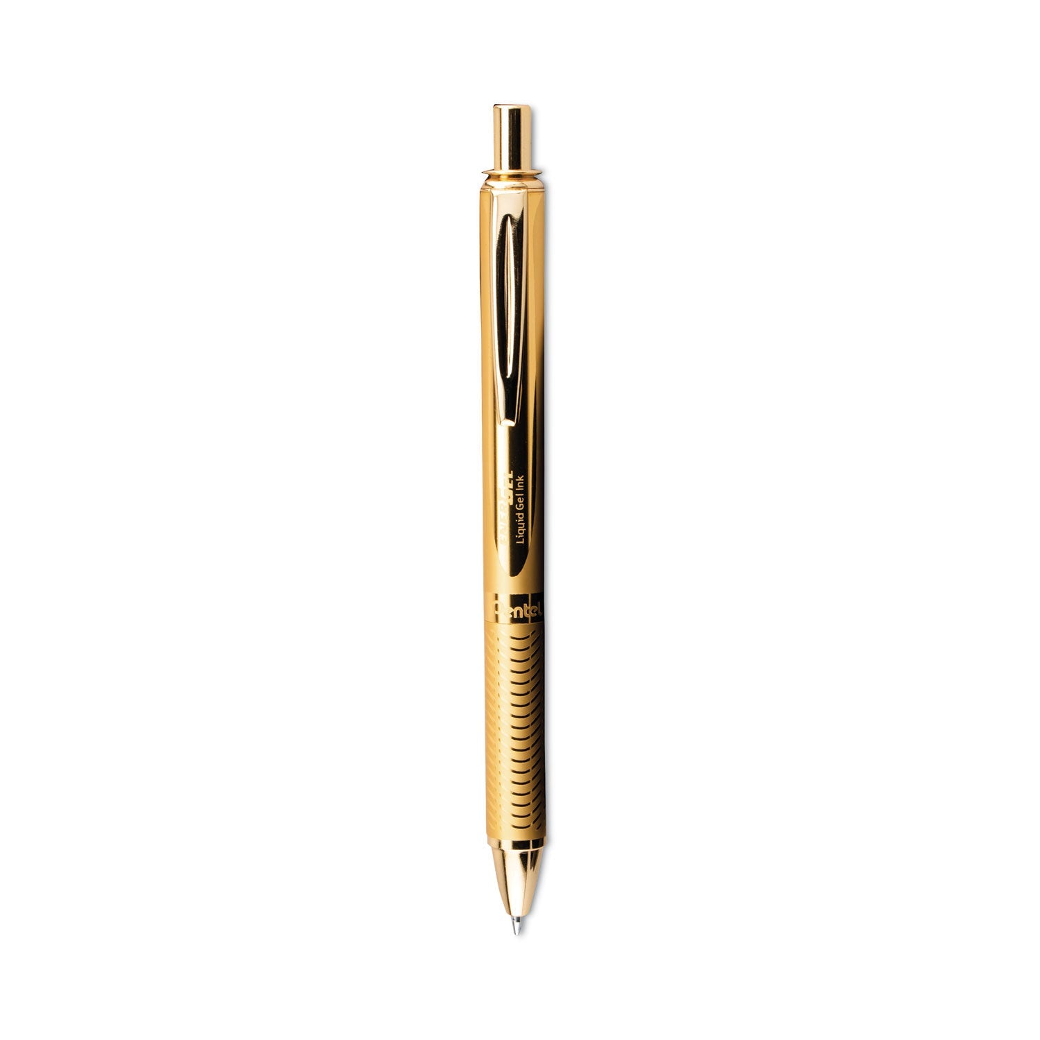 Pentel Energel Alloy Gel Pen | Retractable Gold