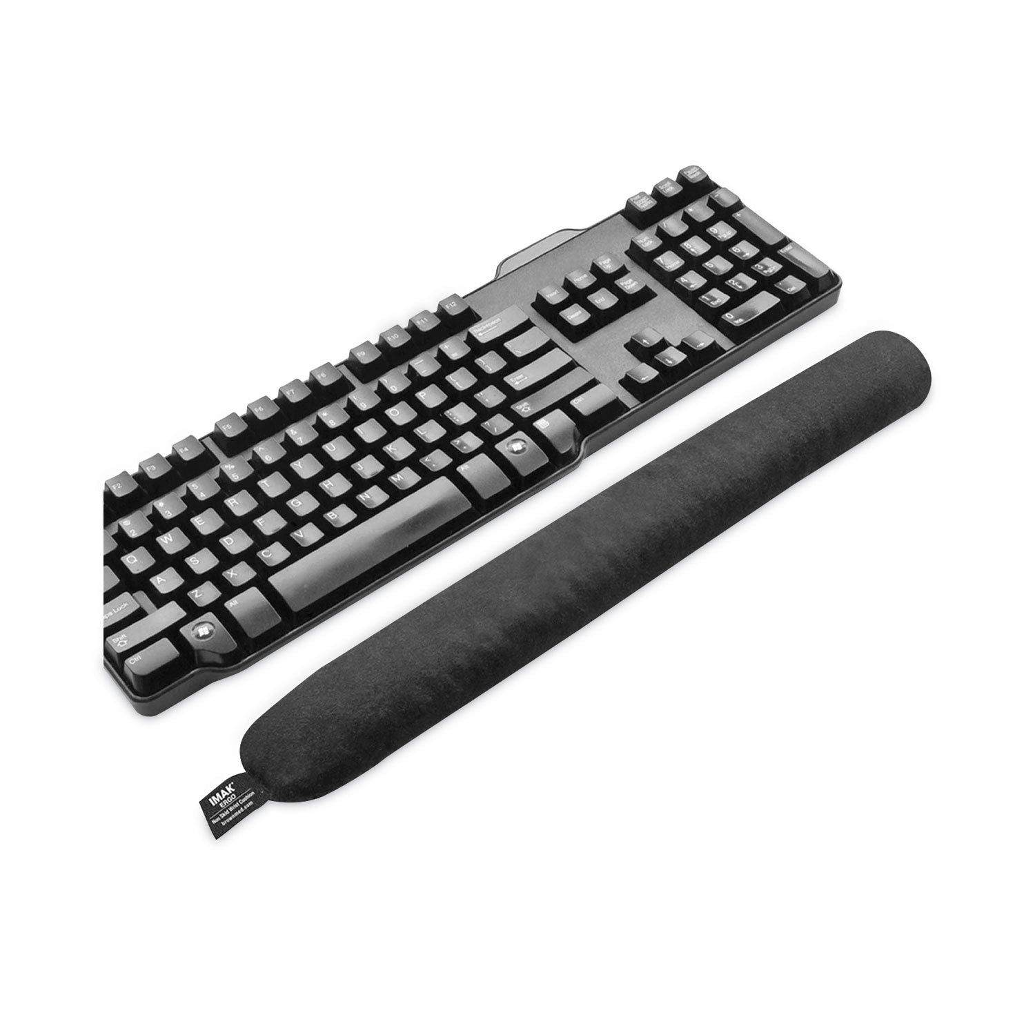 IMAK® Ergo Keyboard Wrist Cushion, 17.75 x 3, Black