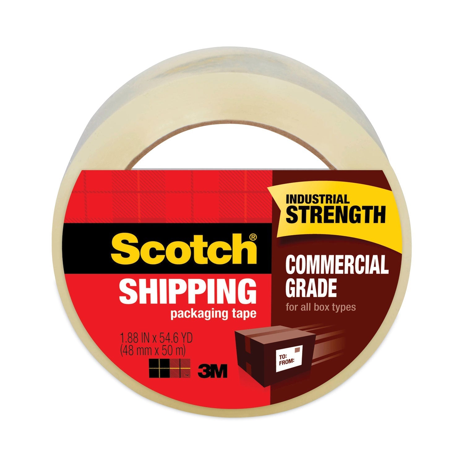 Scotch Commercial Grade Packaging Tape | Clear