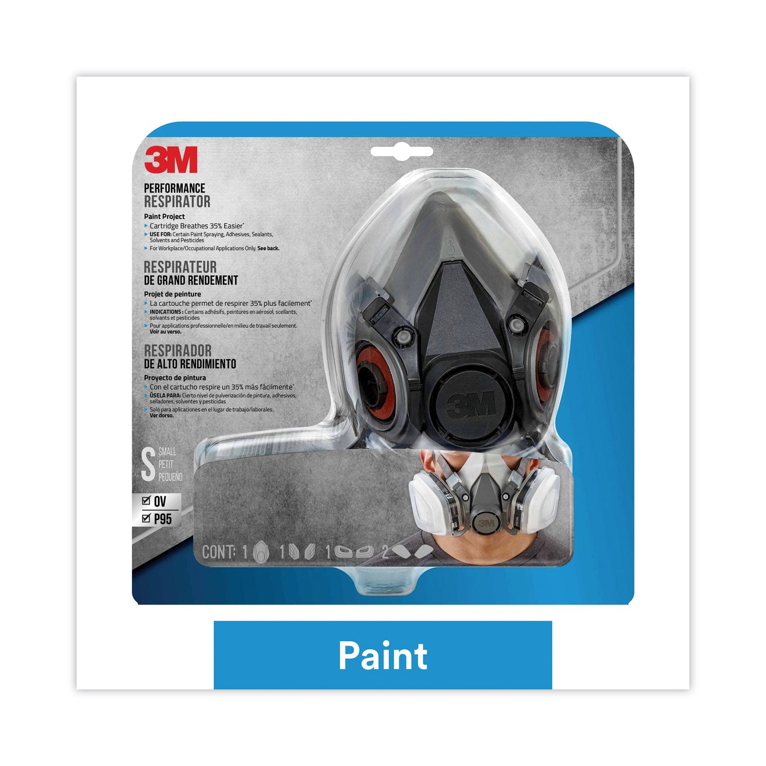 Paint Spray/Pesticide Respirator | Small